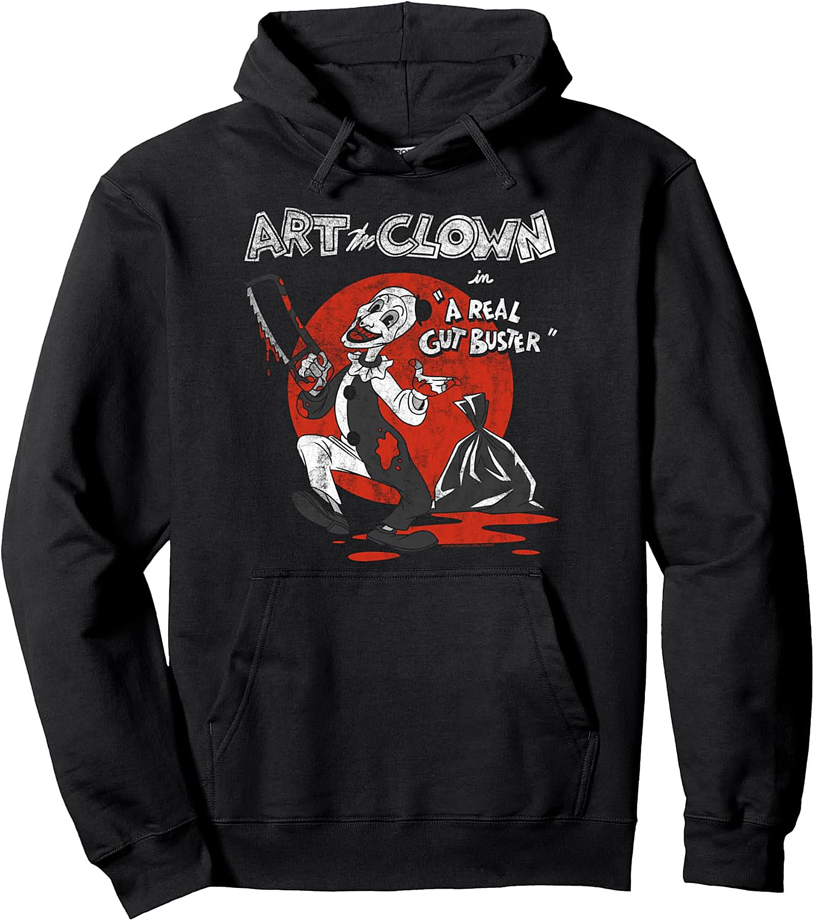 Terrifier Art the Clown Horror Movie Pullover Hoodie