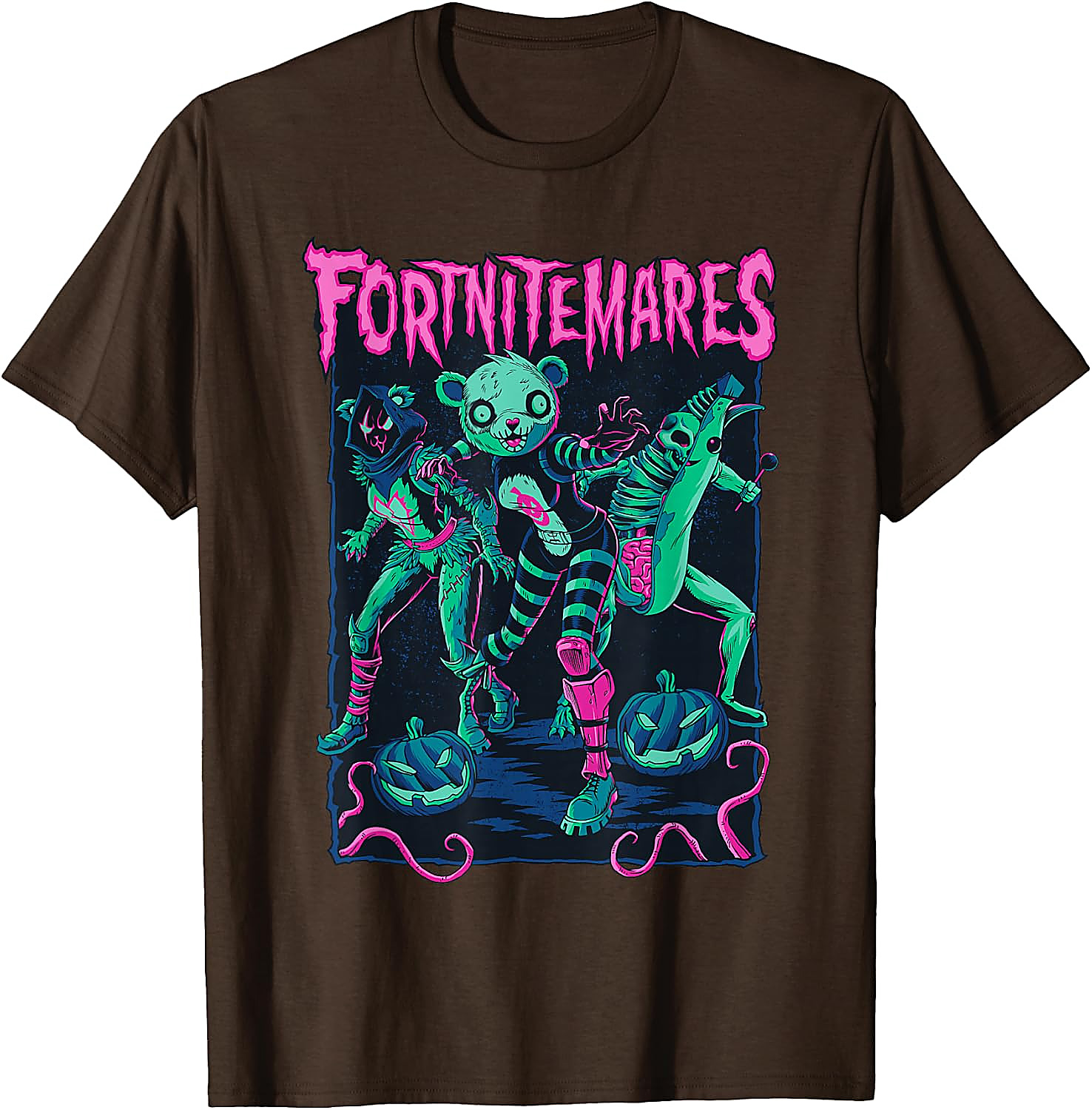 Fortnite Halloween Fortnitemares T-Shirt | Creepy Gamer Tee