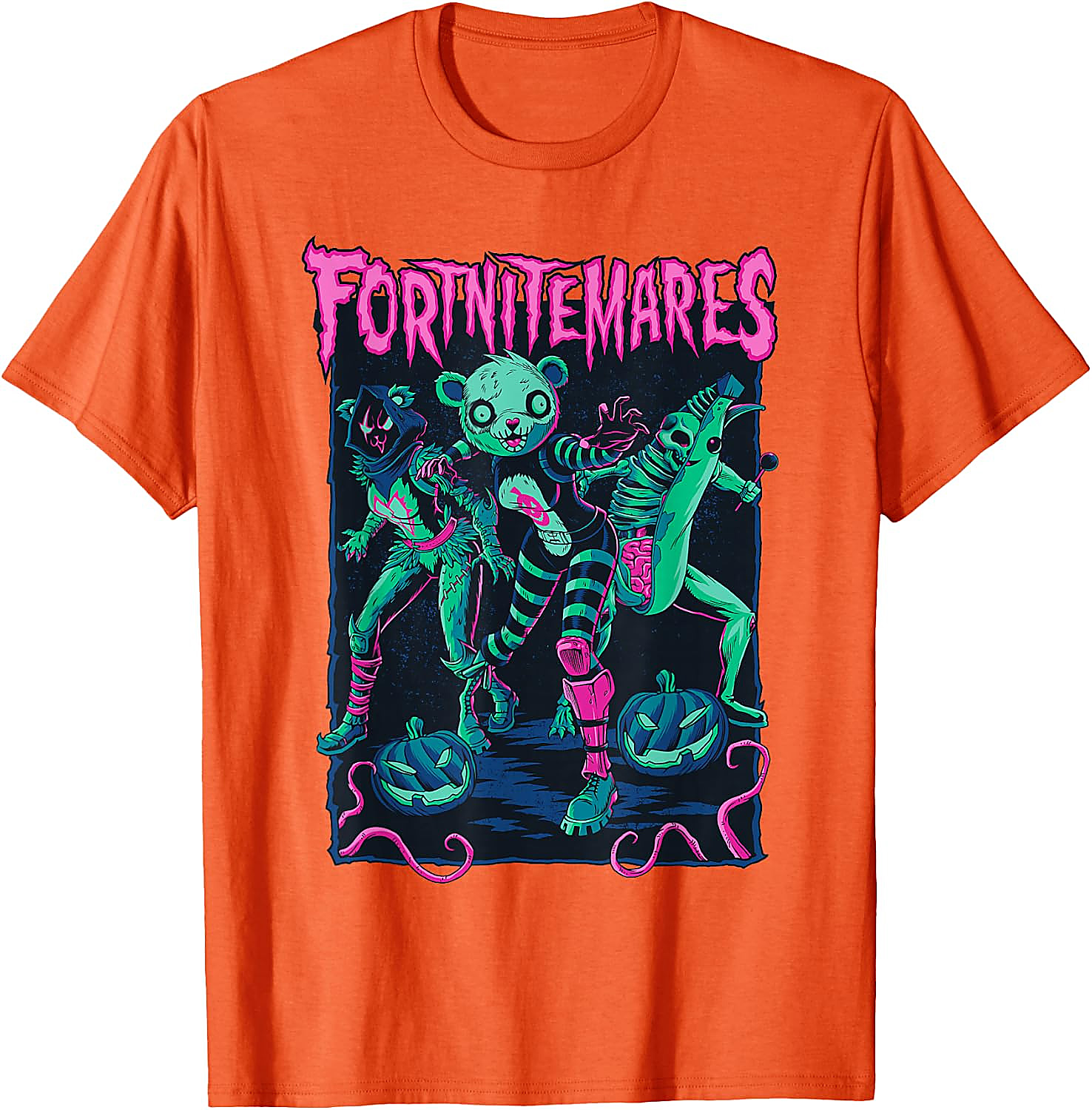 Fortnite Halloween Fortnitemares T-Shirt | Creepy Gamer Tee