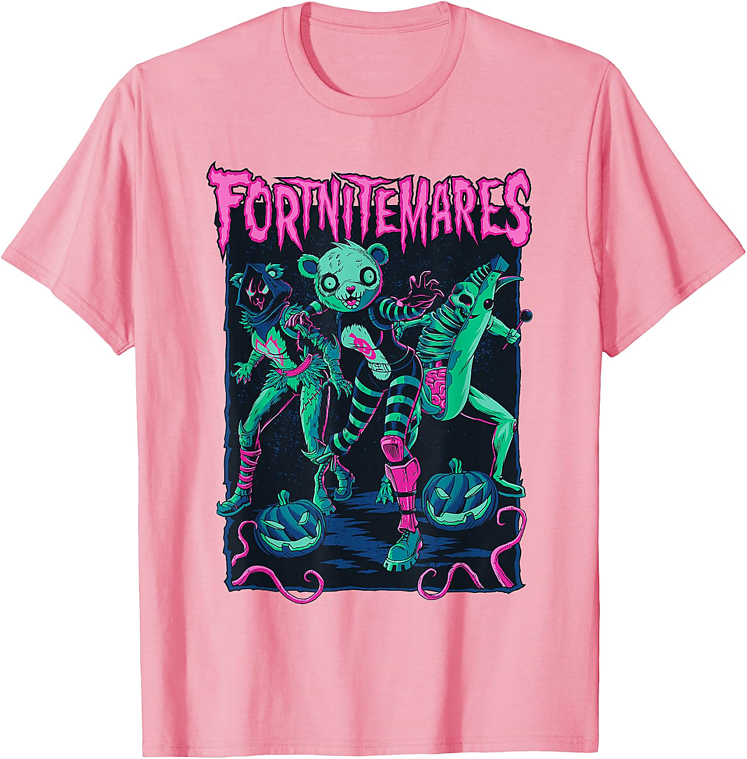 Fortnite Halloween Fortnitemares T-Shirt | Creepy Gamer Tee