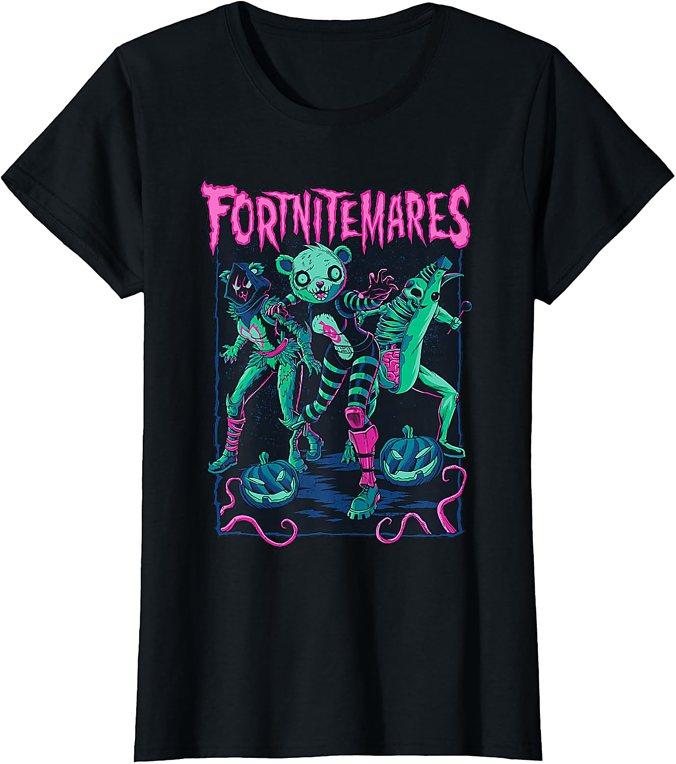 Fortnite Halloween Fortnitemares T-Shirt | Creepy Gamer Tee