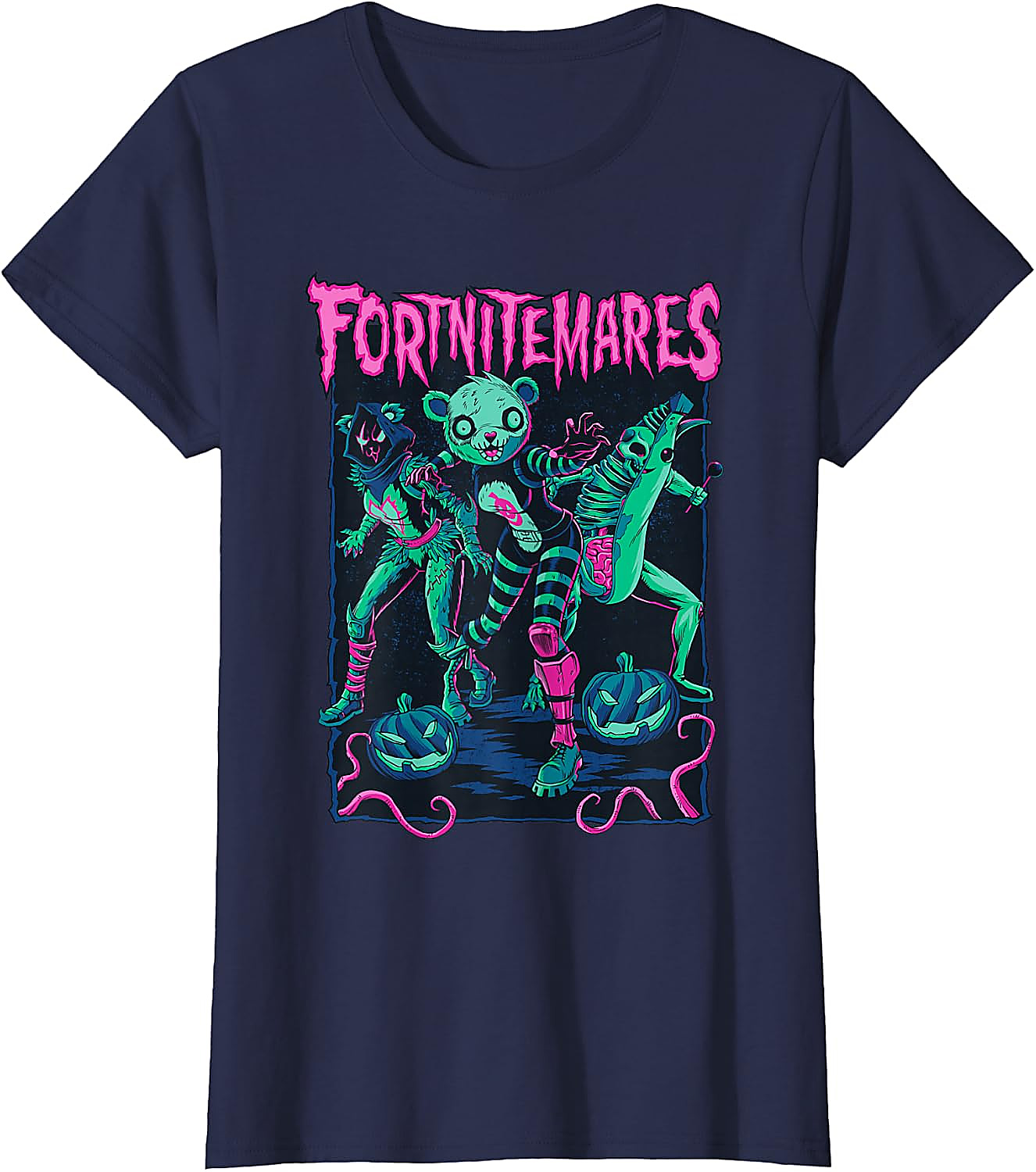 Fortnite Halloween Fortnitemares T-Shirt | Creepy Gamer Tee