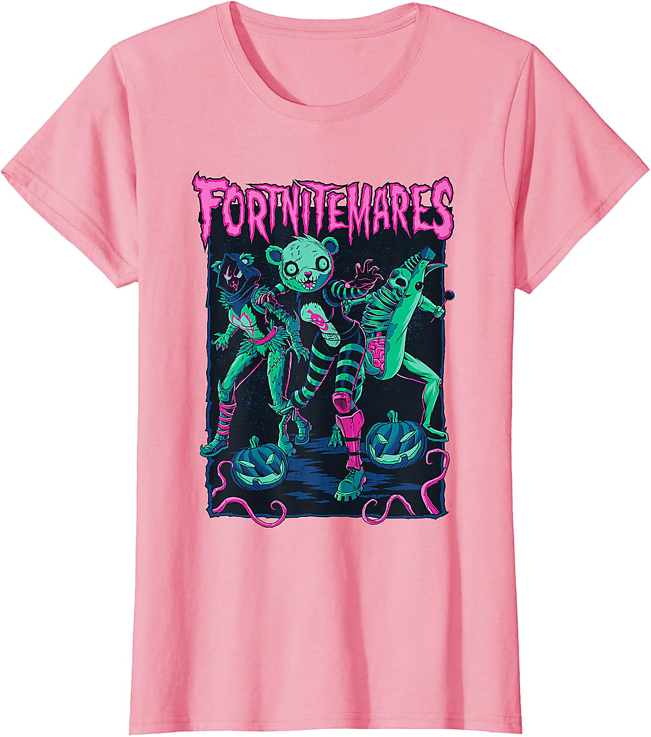 Fortnite Halloween Fortnitemares T-Shirt | Creepy Gamer Tee