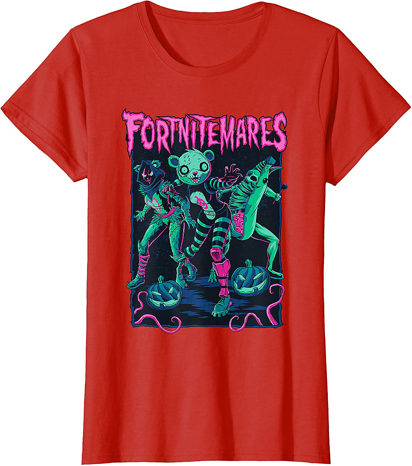 Fortnite Halloween Fortnitemares T-Shirt | Creepy Gamer Tee