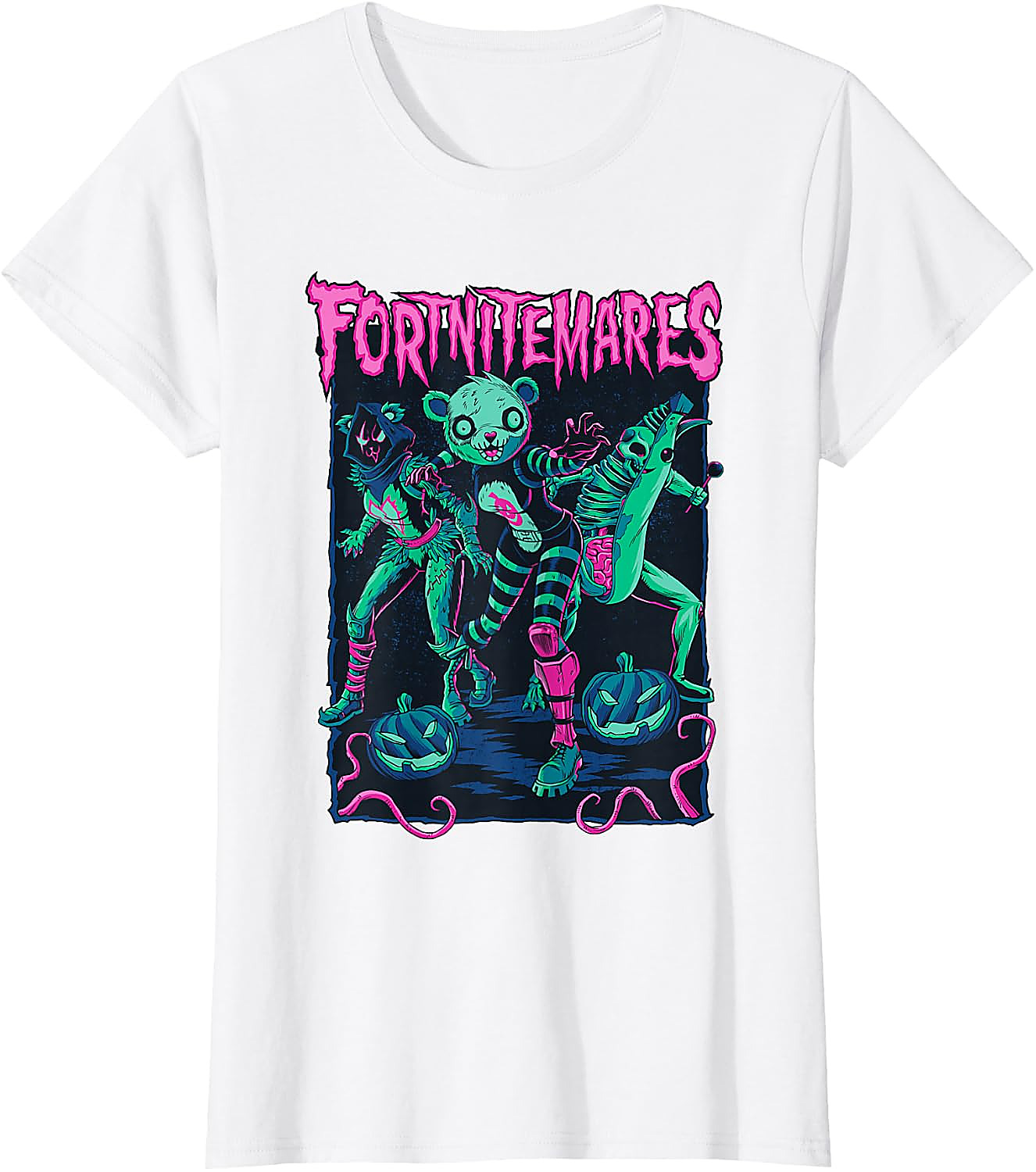 Fortnite Halloween Fortnitemares T-Shirt | Creepy Gamer Tee