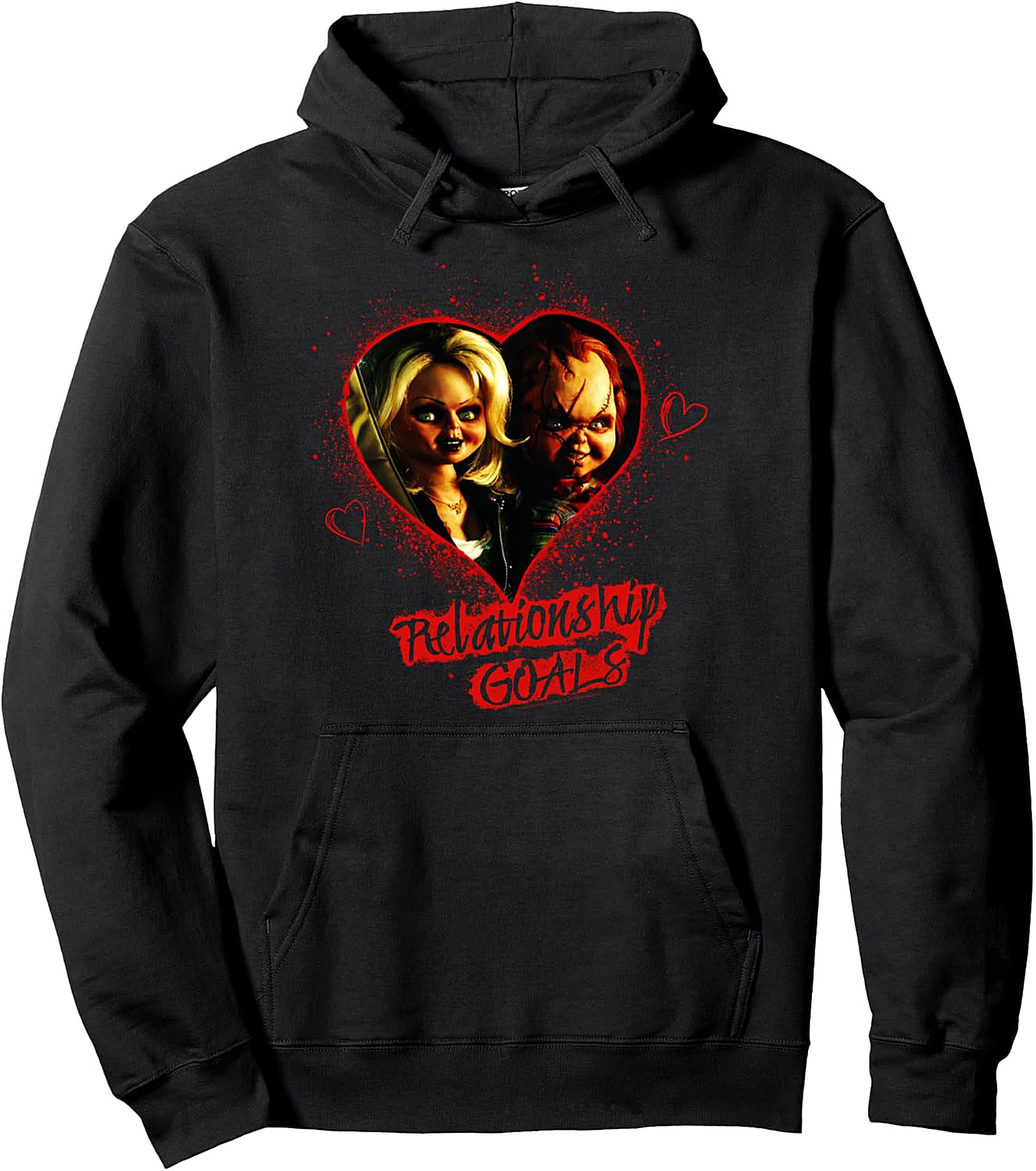 Chucky & Tiffany Relationship Goals Pullover Hoodie