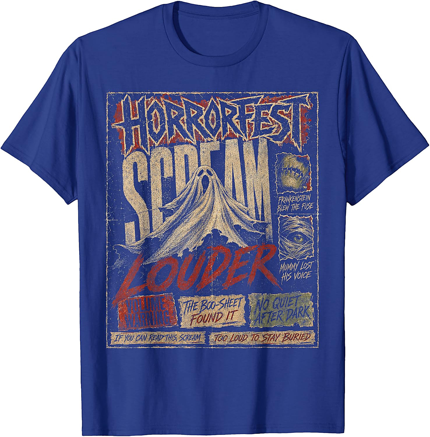 Vintage Horrorfest Halloween T-Shirt | Retro Monster Tee