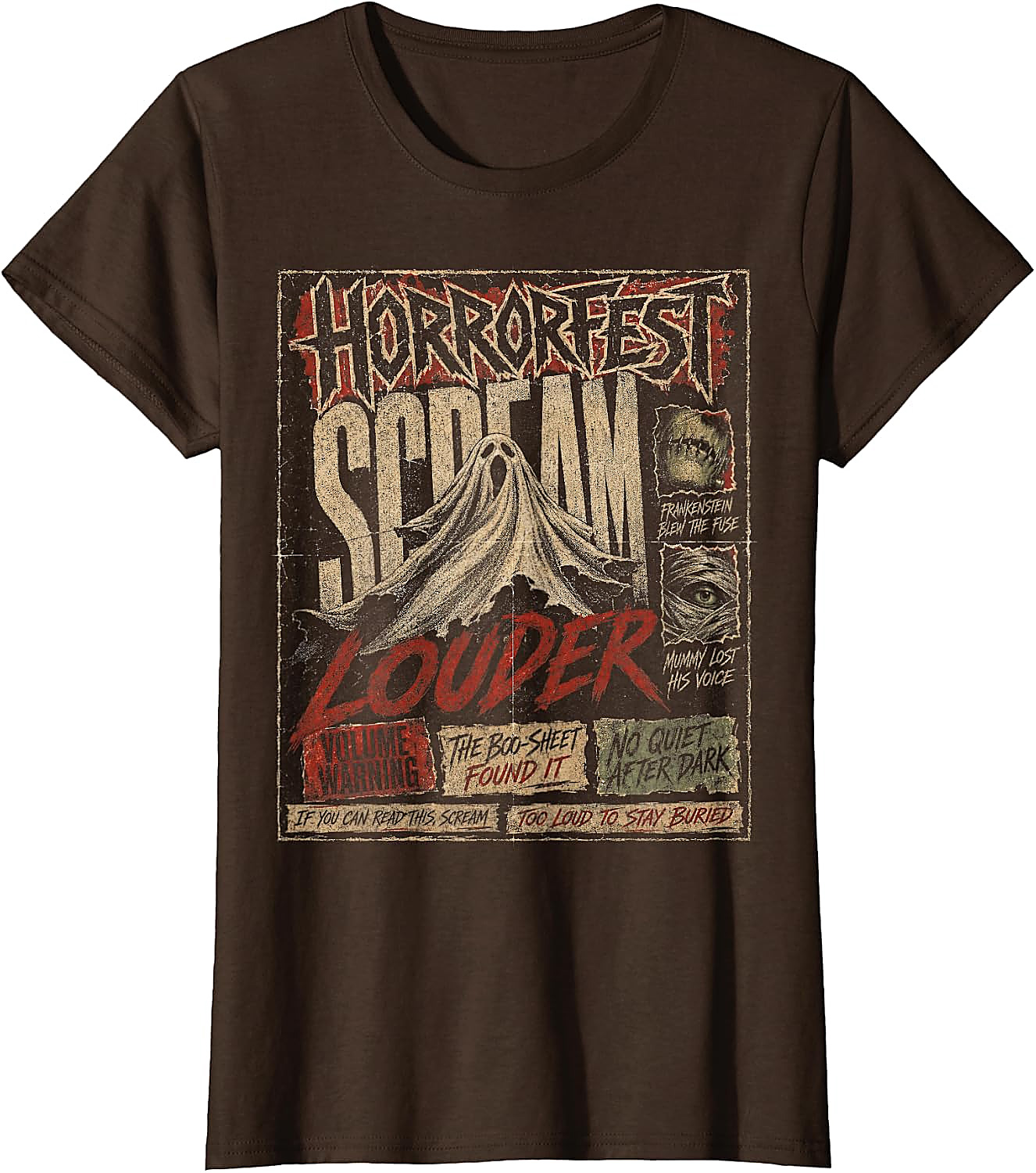 Vintage Horrorfest Halloween T-Shirt | Retro Monster Tee