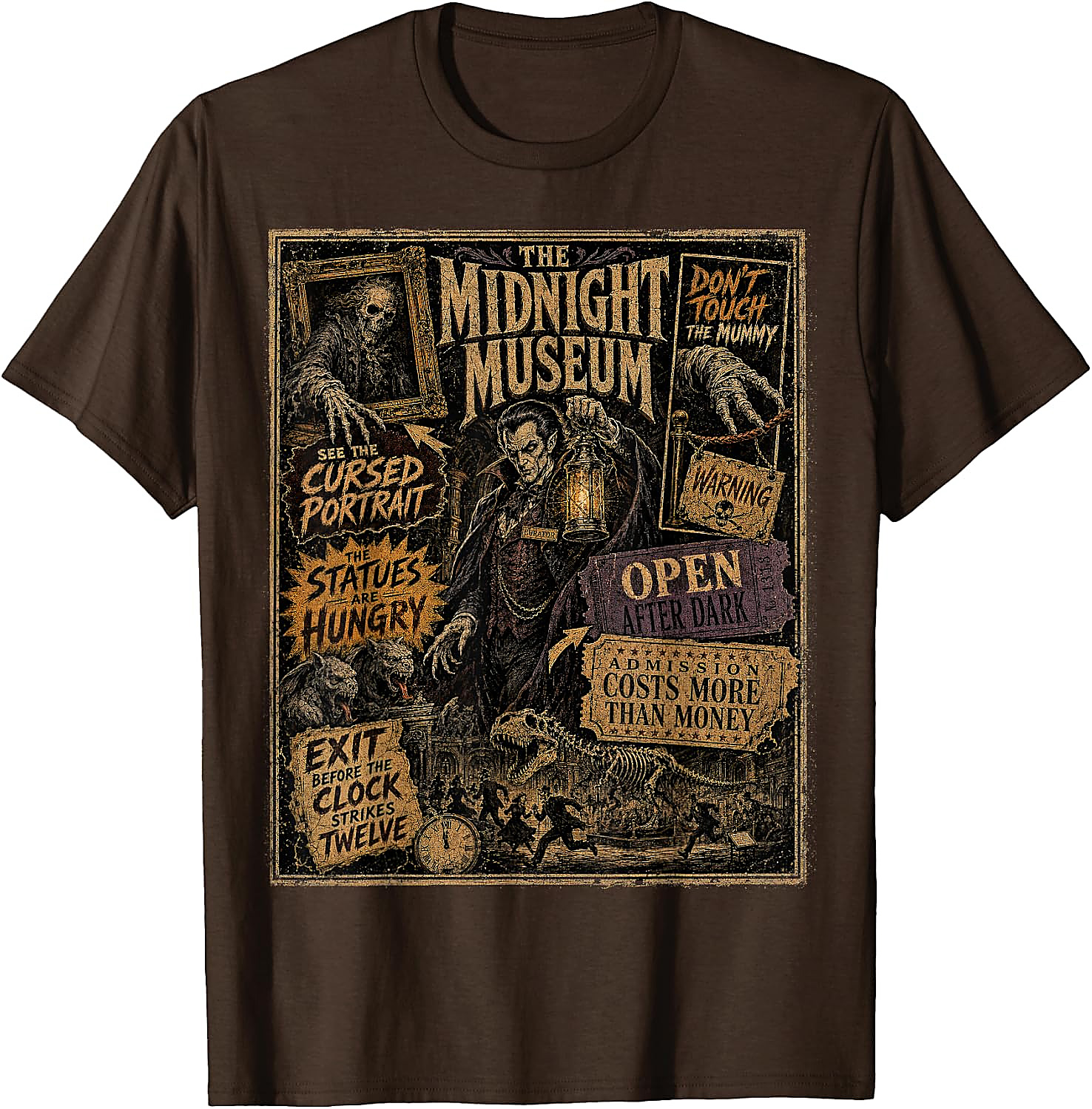 Vintage Halloween Poster Shirt | Midnight Museum Tee