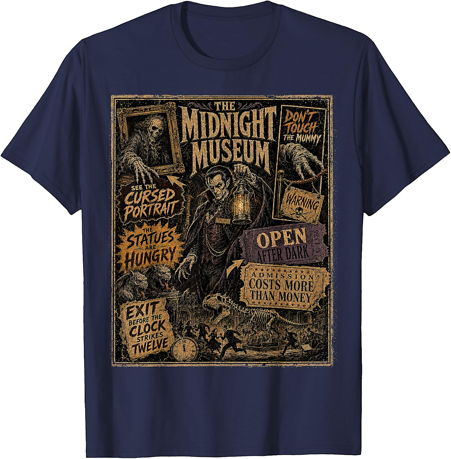 Vintage Halloween Poster Shirt | Midnight Museum Tee