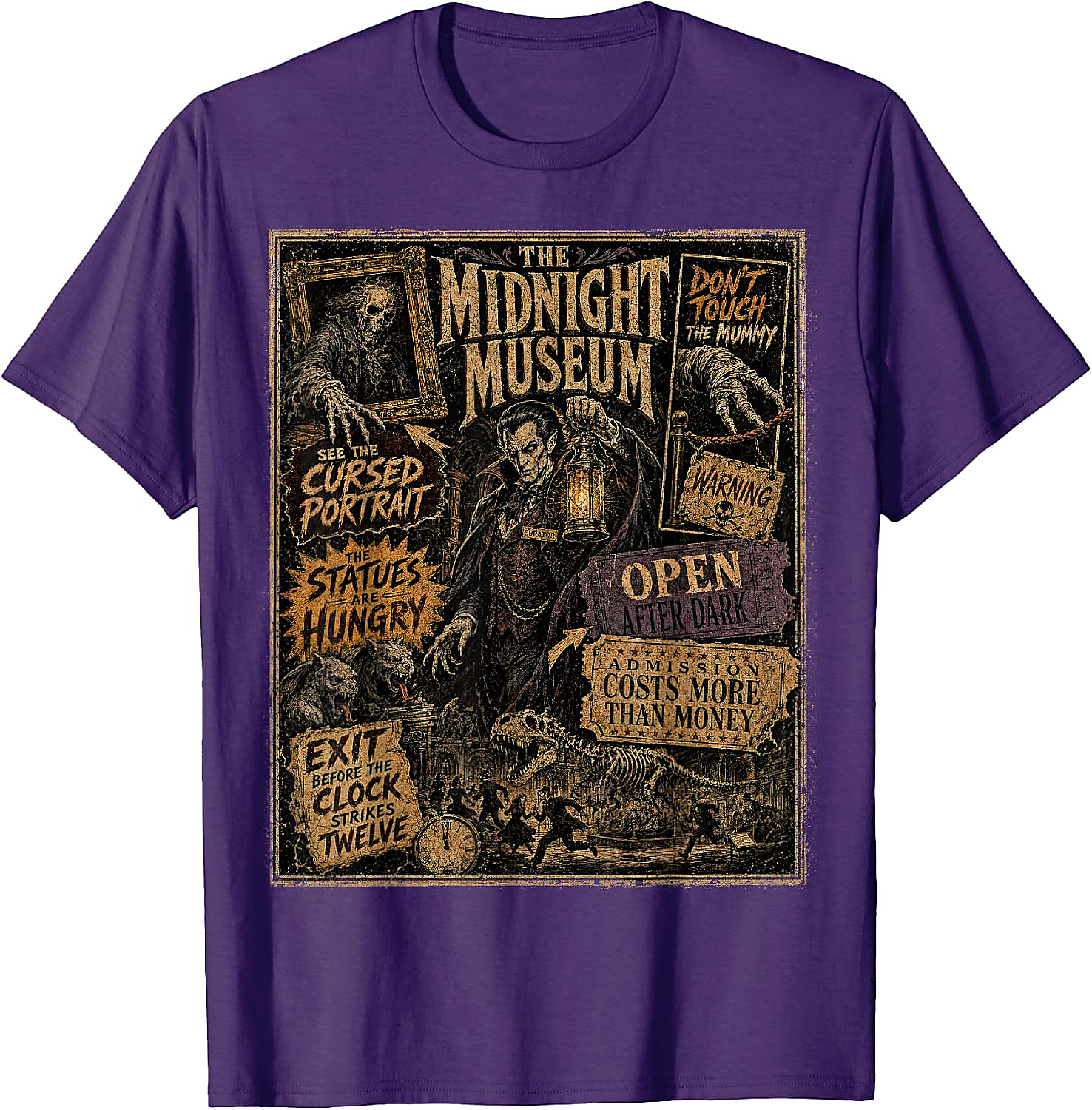 Vintage Halloween Poster Shirt | Midnight Museum Tee