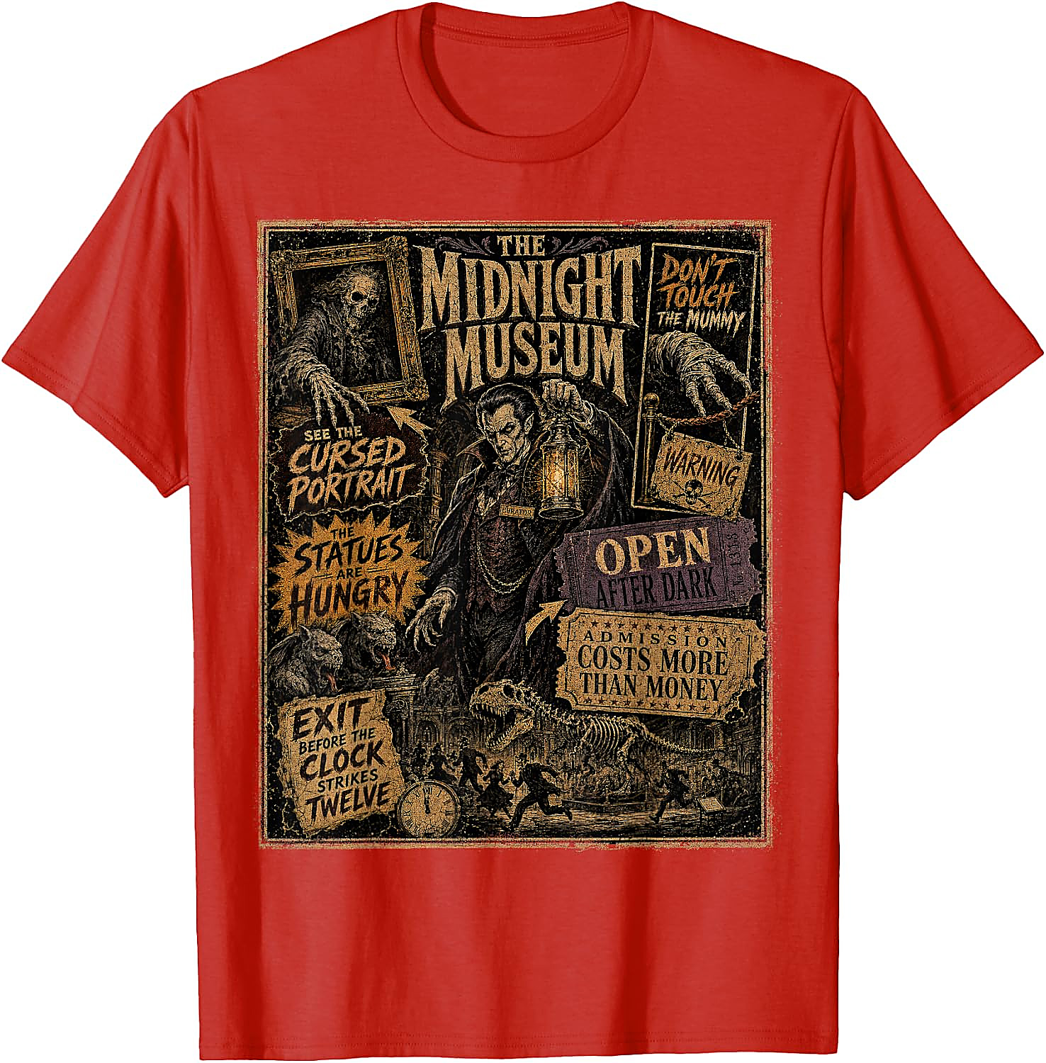 Vintage Halloween Poster Shirt | Midnight Museum Tee