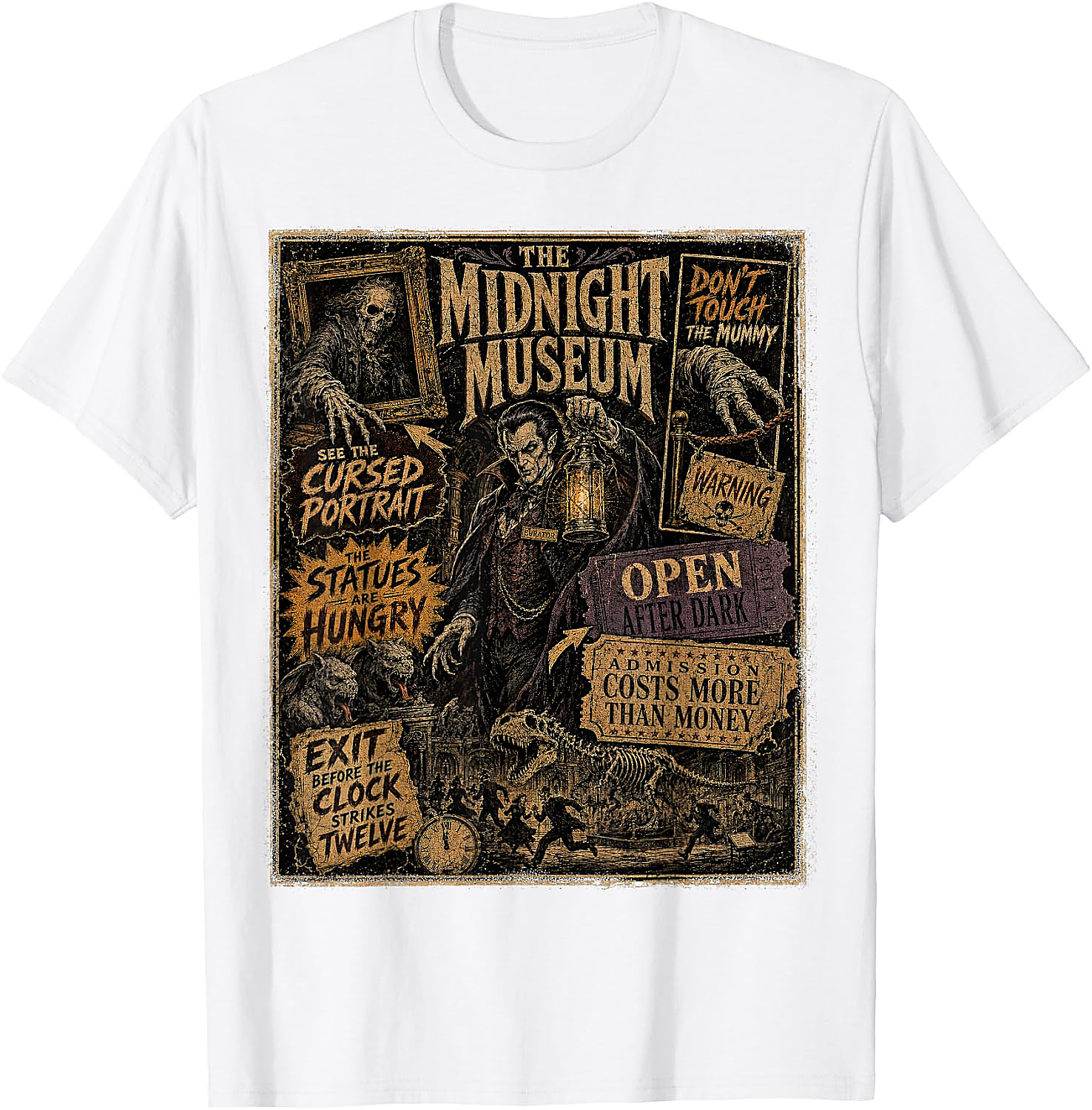 Vintage Halloween Poster Shirt | Midnight Museum Tee