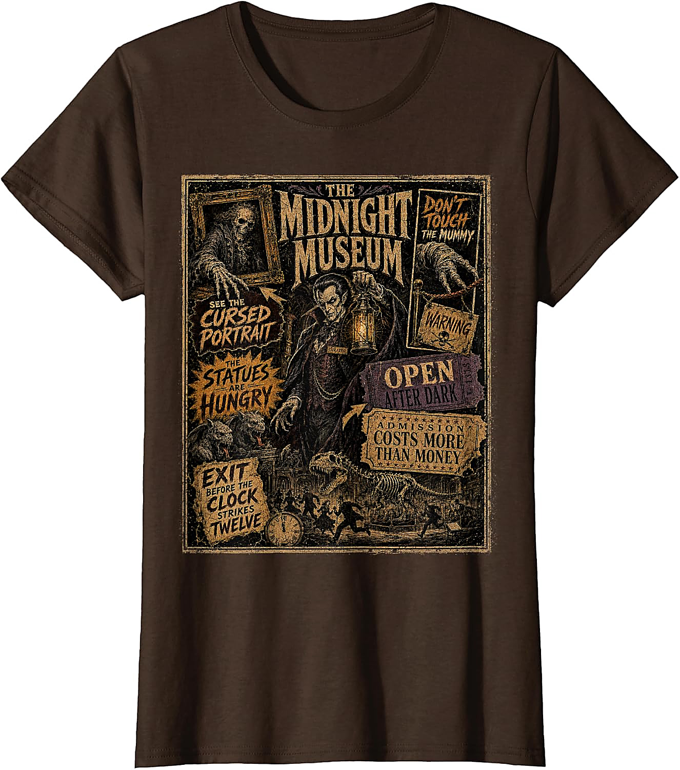 Vintage Halloween Poster Shirt | Midnight Museum Tee