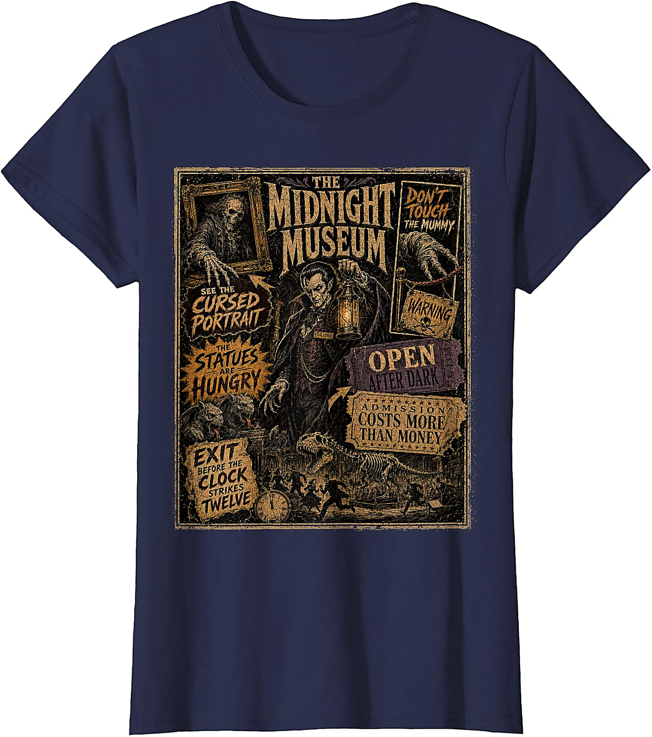 Vintage Halloween Poster Shirt | Midnight Museum Tee