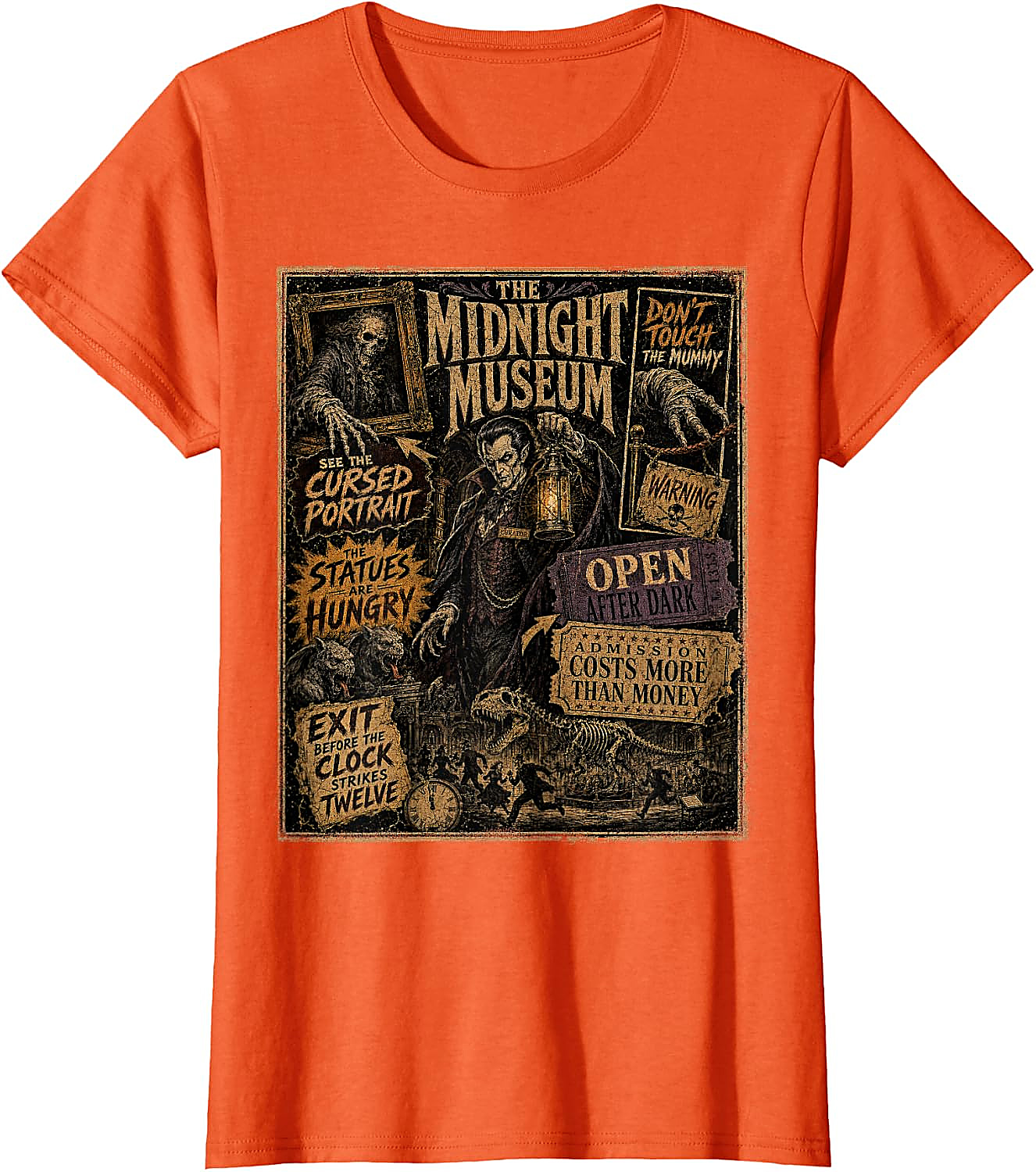 Vintage Halloween Poster Shirt | Midnight Museum Tee