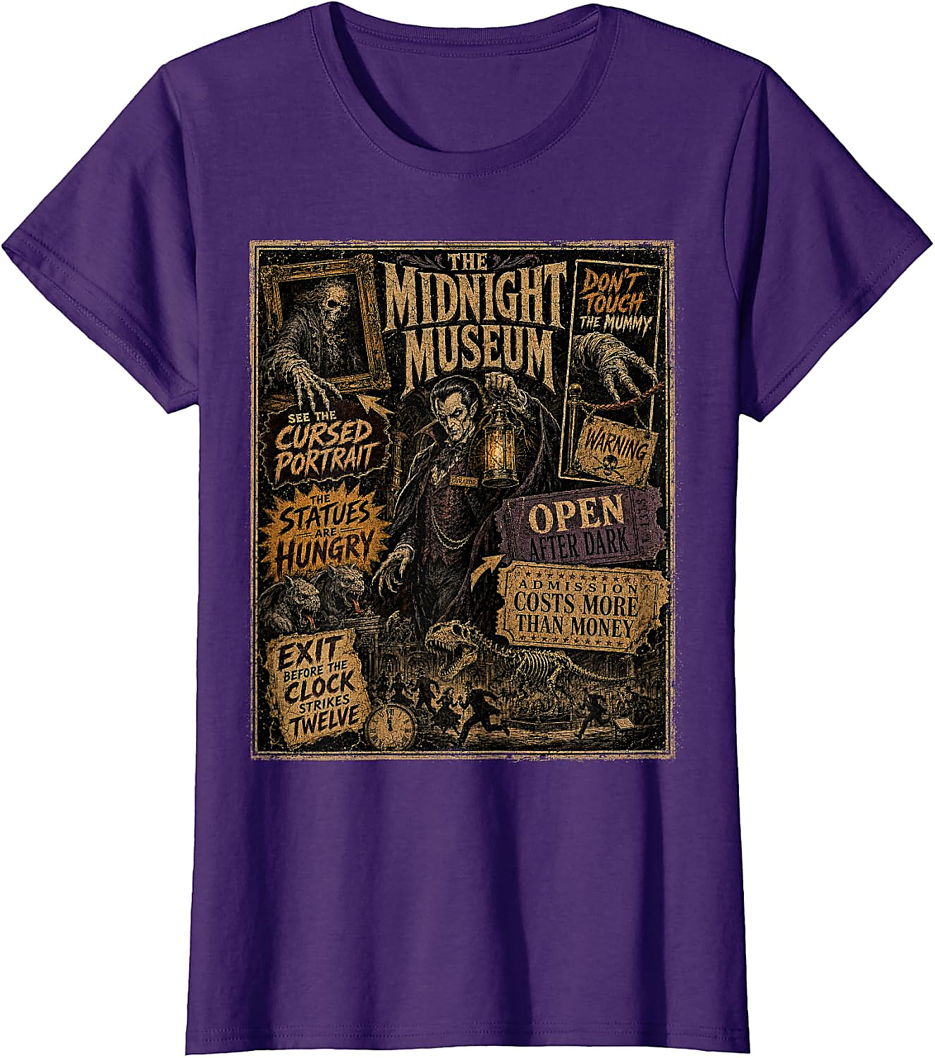 Vintage Halloween Poster Shirt | Midnight Museum Tee