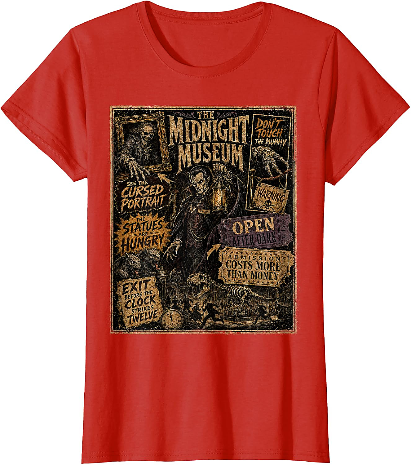 Vintage Halloween Poster Shirt | Midnight Museum Tee