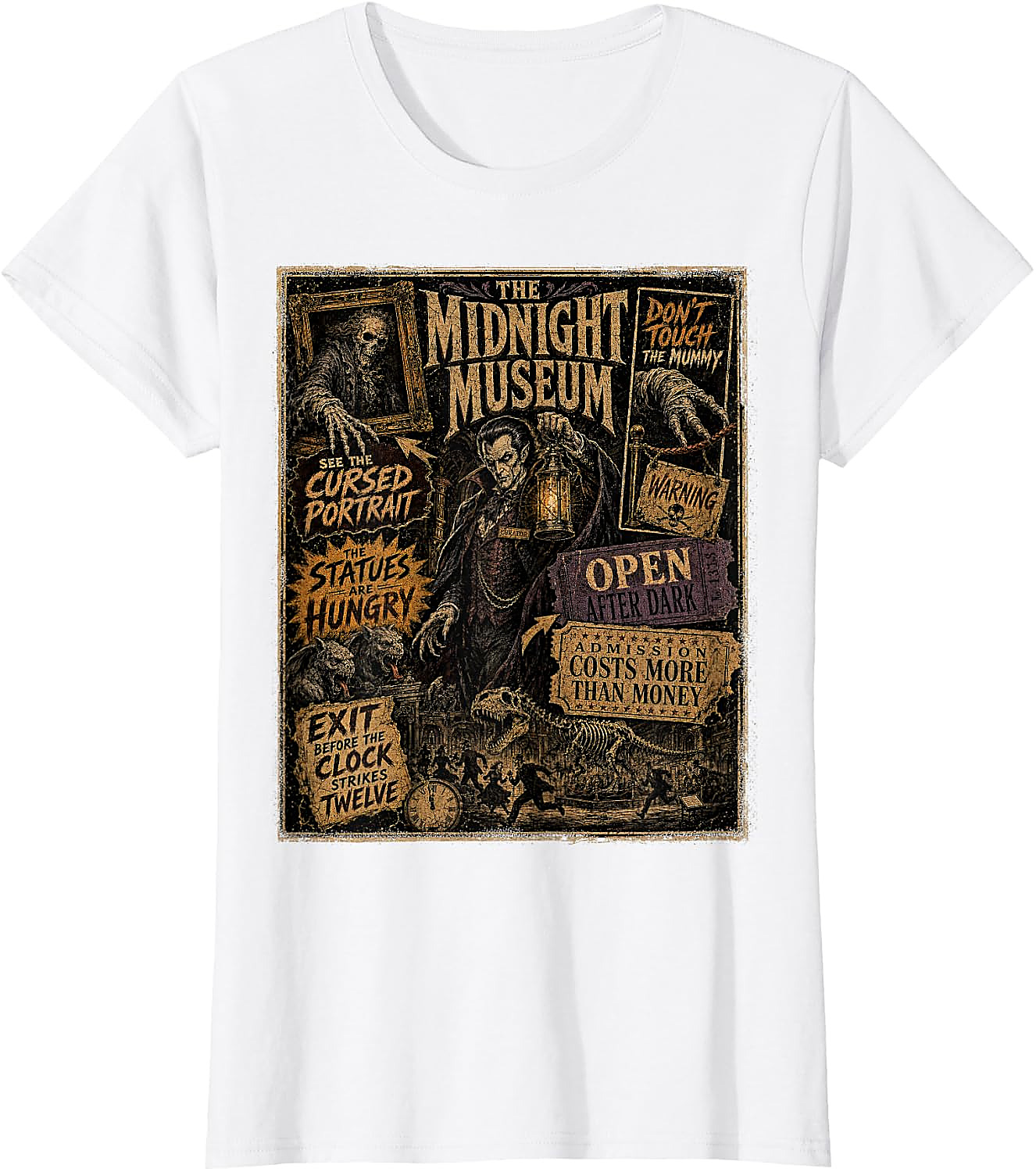 Vintage Halloween Poster Shirt | Midnight Museum Tee