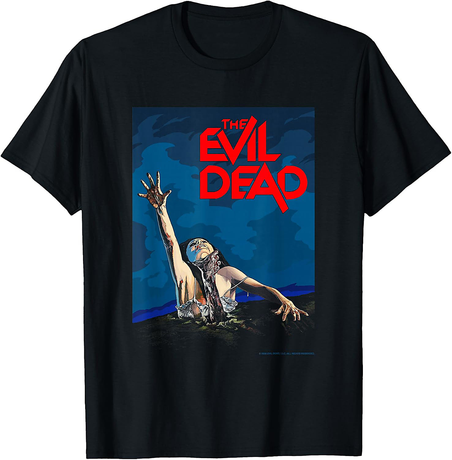 Evil Dead 1981 Poster Art T-Shirt | Horror Movie Tee
