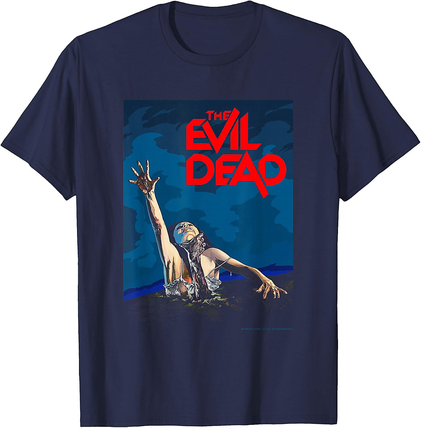 Evil Dead 1981 Poster Art T-Shirt | Horror Movie Tee