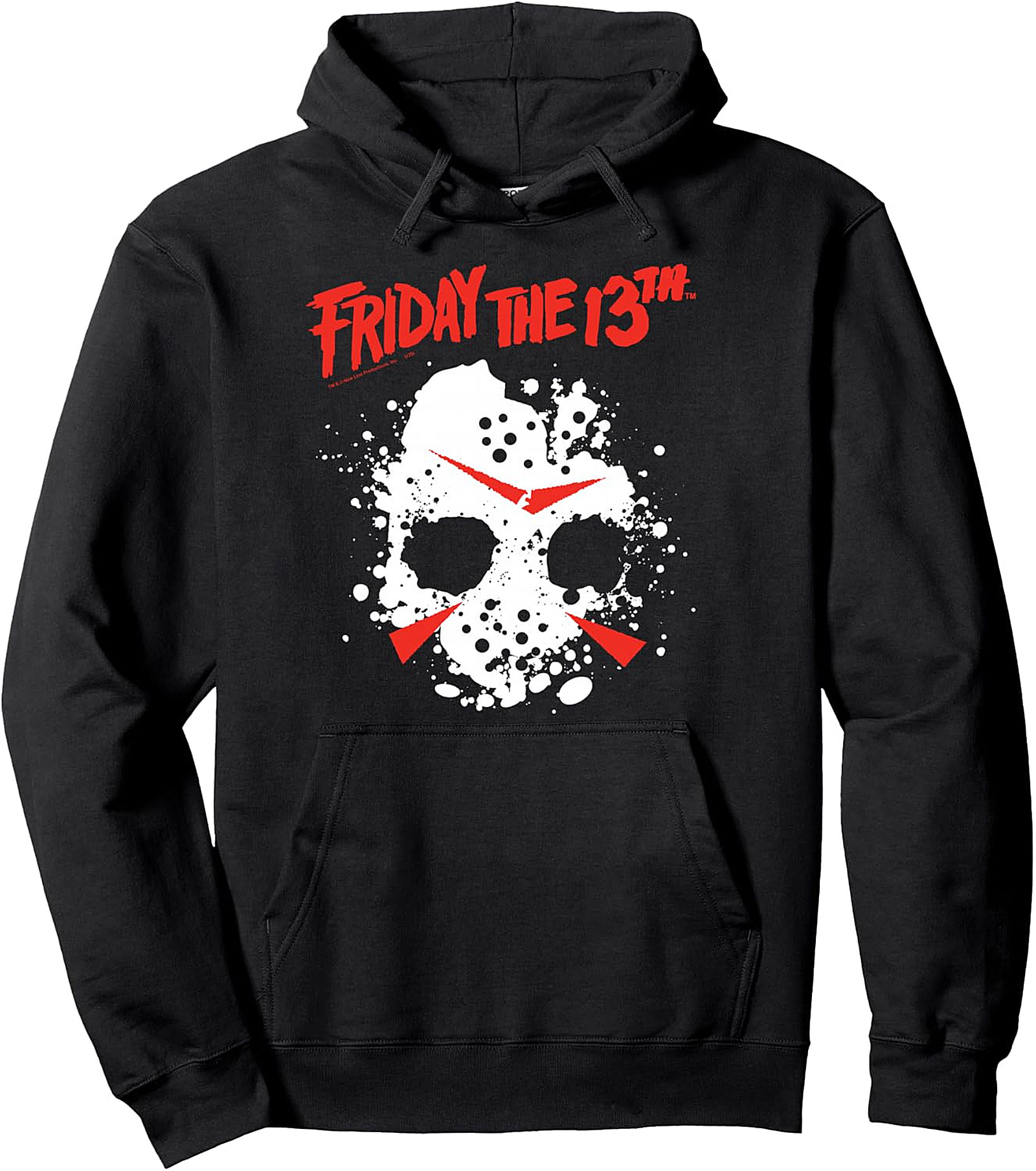 Friday the 13th Jason Mask Retro Pullover Hoodie