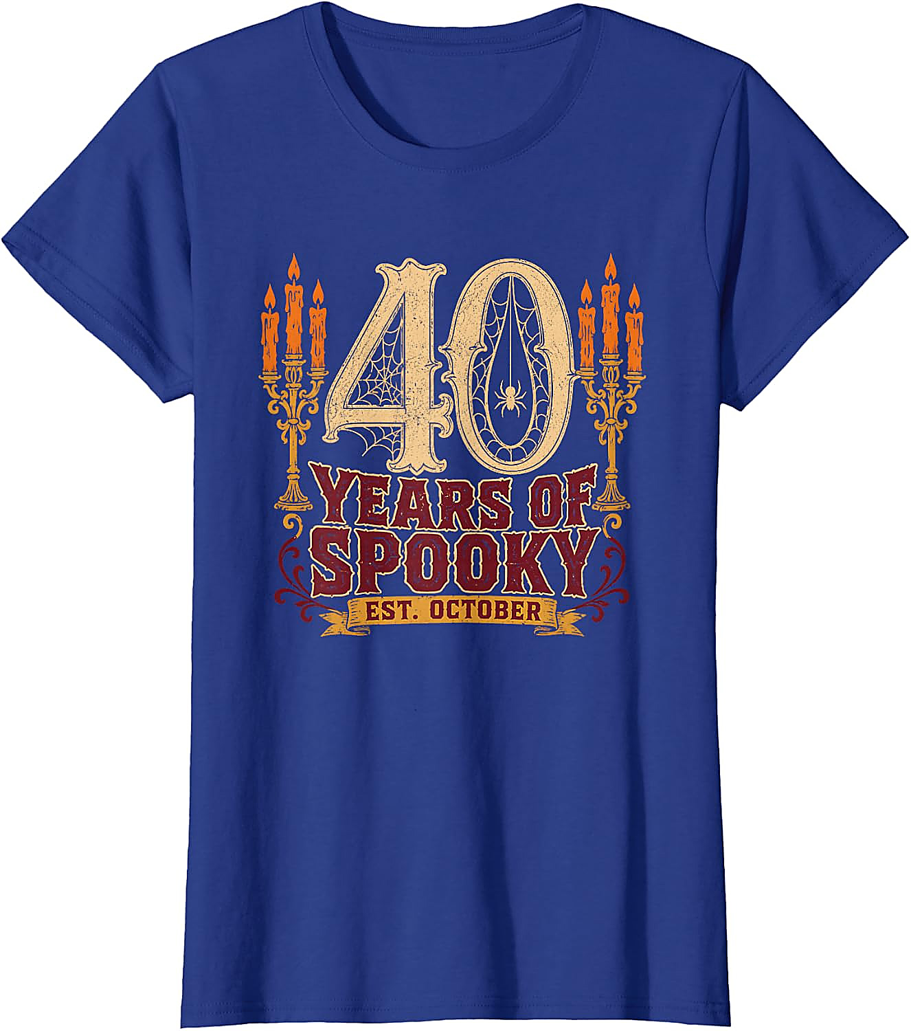 40 Years of Spooky Halloween 40th Birthday T-Shirt