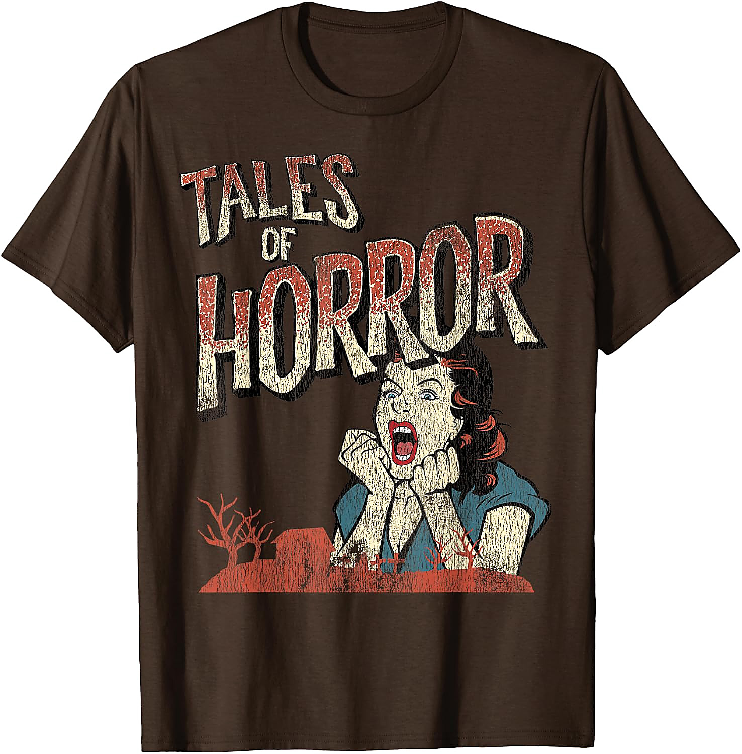 Vintage Horror Movie Poster Shirt | Funny Halloween Tee