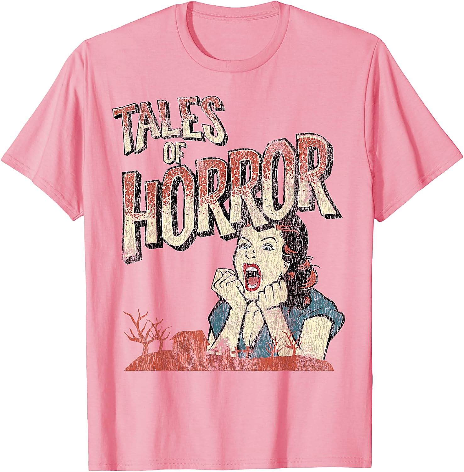 Vintage Horror Movie Poster Shirt | Funny Halloween Tee