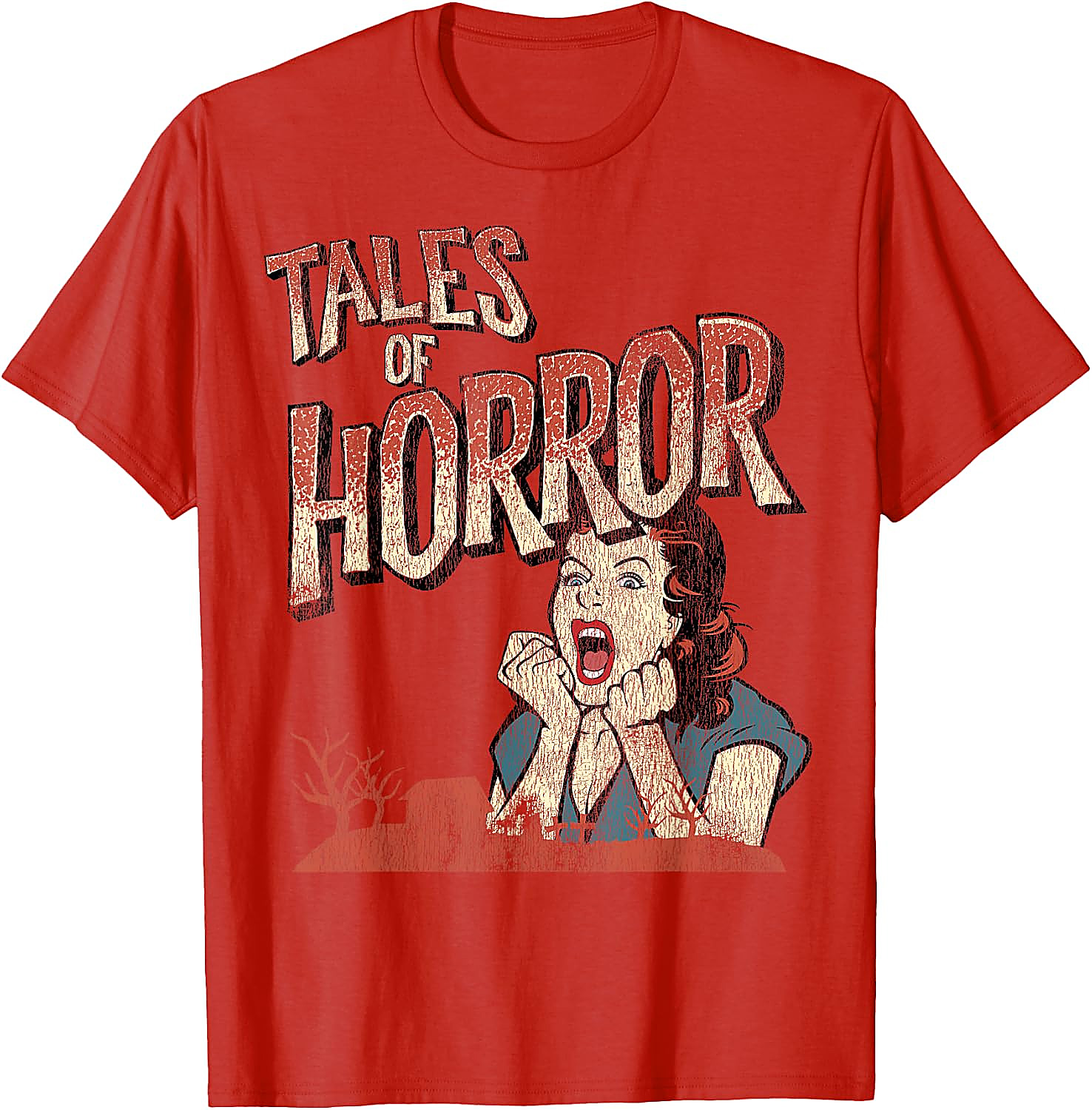 Vintage Horror Movie Poster Shirt | Funny Halloween Tee