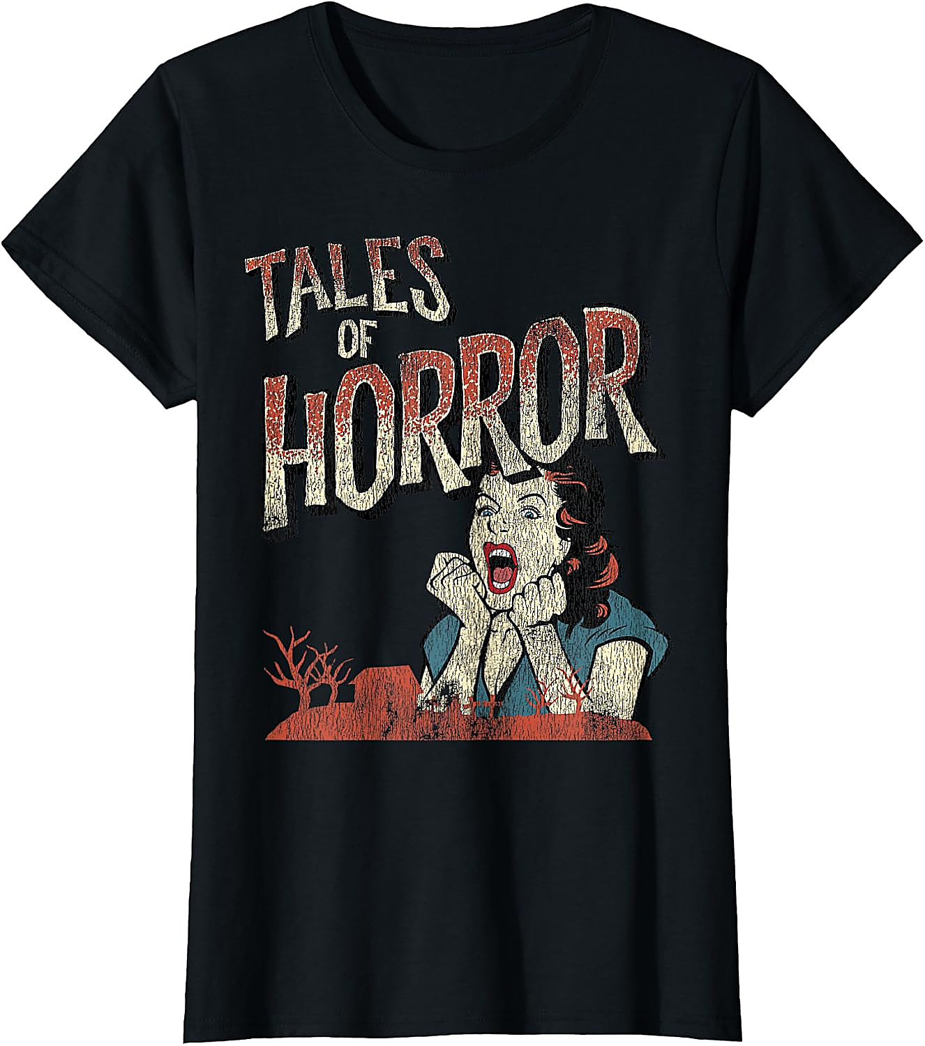 Vintage Horror Movie Poster Shirt | Funny Halloween Tee