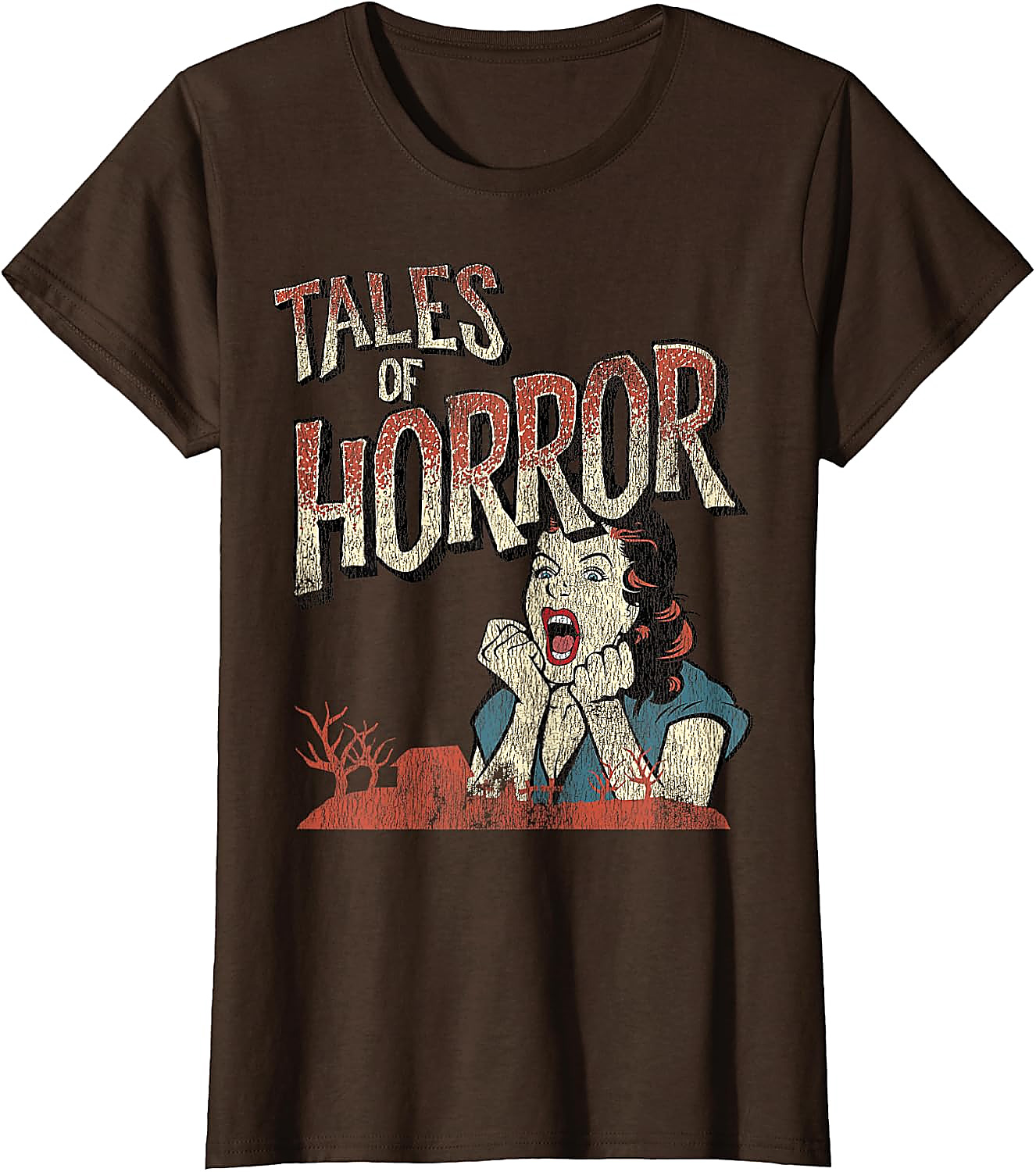 Vintage Horror Movie Poster Shirt | Funny Halloween Tee