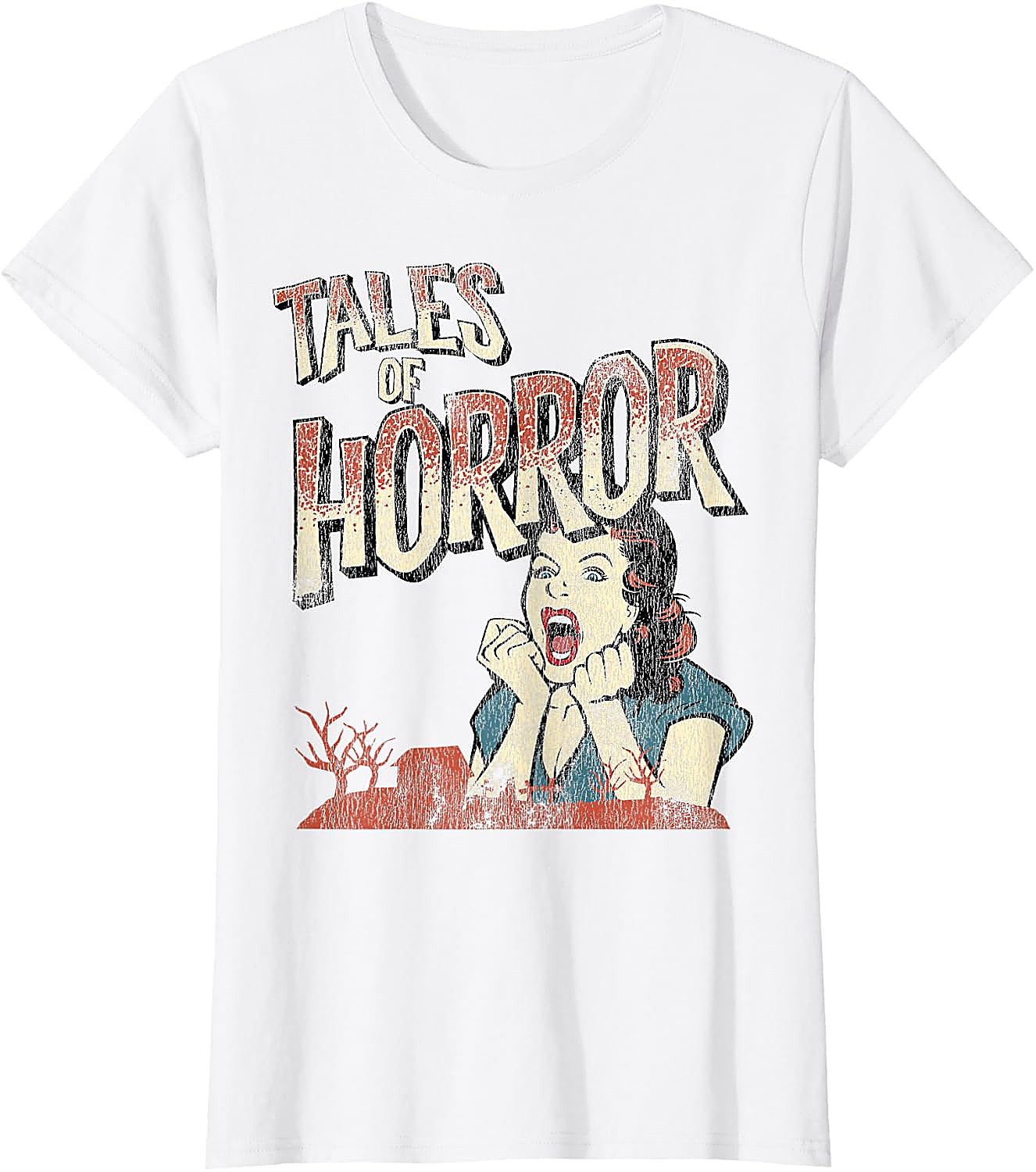 Vintage Horror Movie Poster Shirt | Funny Halloween Tee