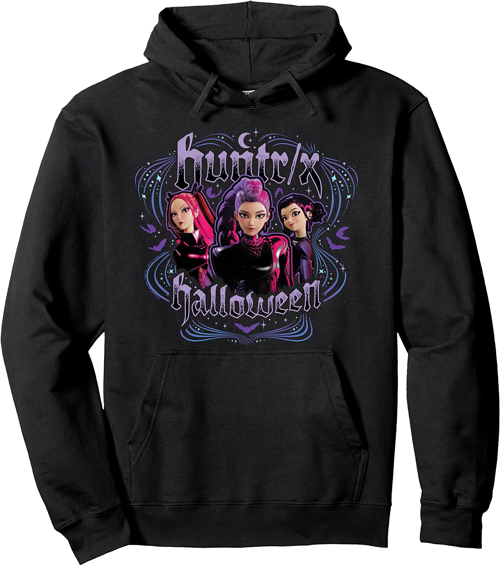 Huntr/x Halloween Trio Pullover Hoodie | KPop Demon Hunters