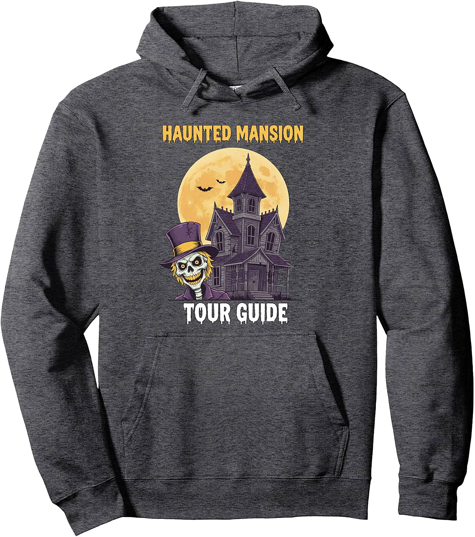  Haunted Mansion Tour Guide Pullover Hoodie - Spooky Fun!