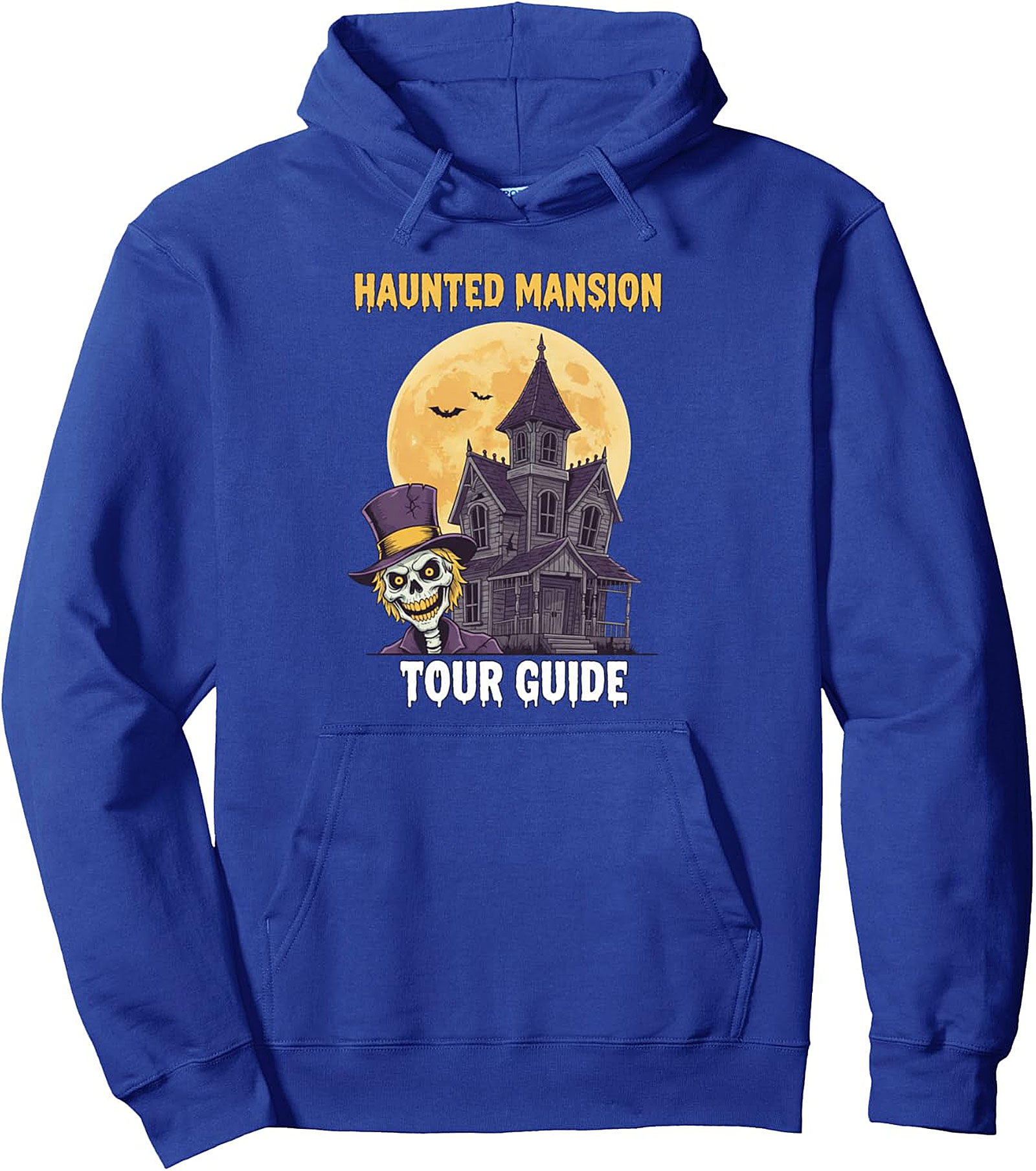  Haunted Mansion Tour Guide Pullover Hoodie - Spooky Fun!