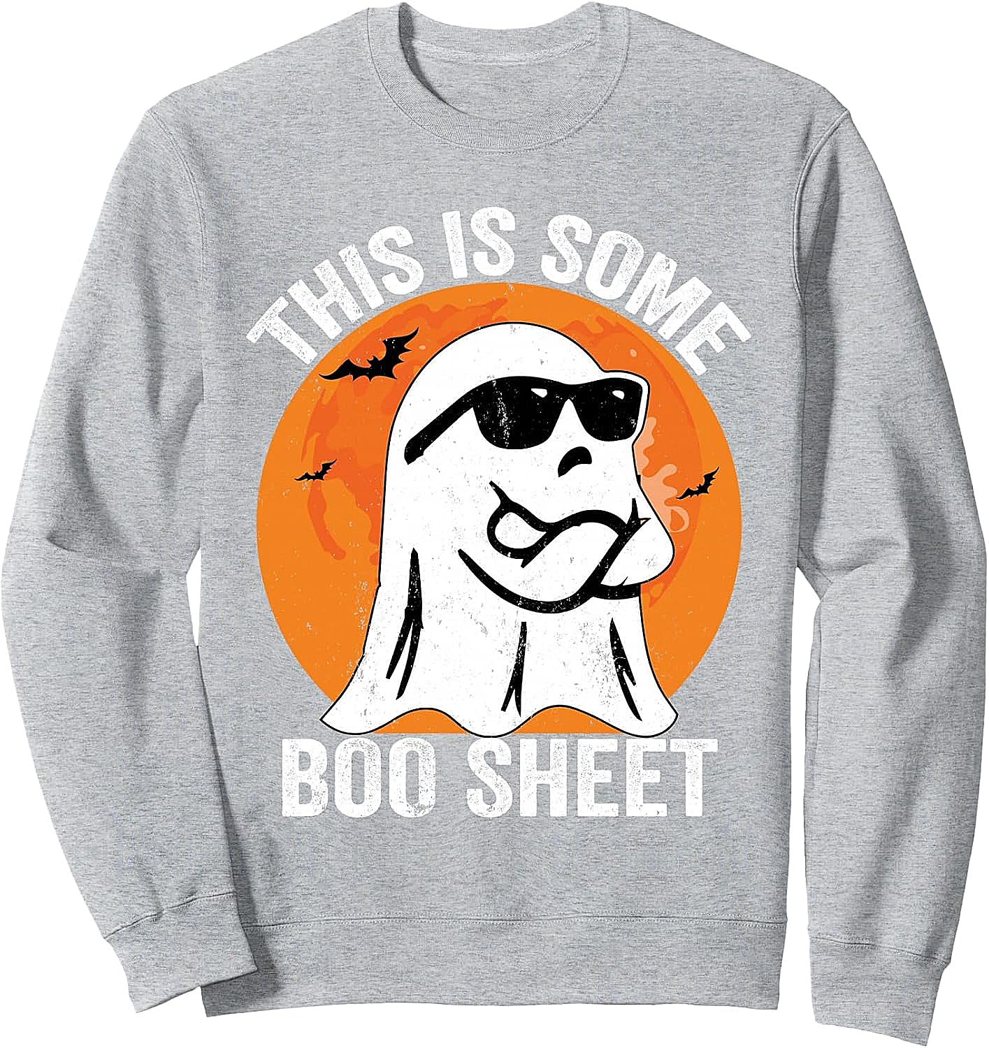 Boo Sheet Funny Halloween Ghost Sweatshirt - Unisex