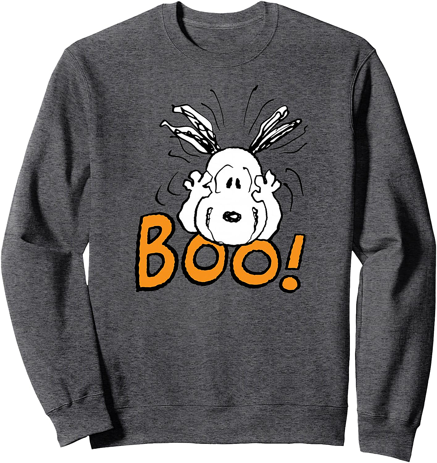 Peanuts Halloween Snoopy Boo Sweatshirt Cozy & Fun