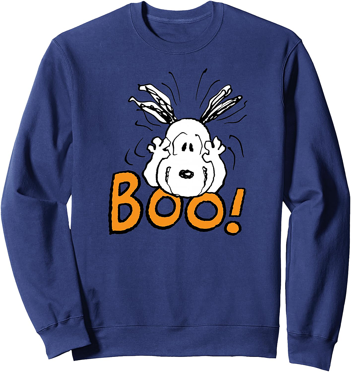 Peanuts Halloween Snoopy Boo Sweatshirt Cozy & Fun