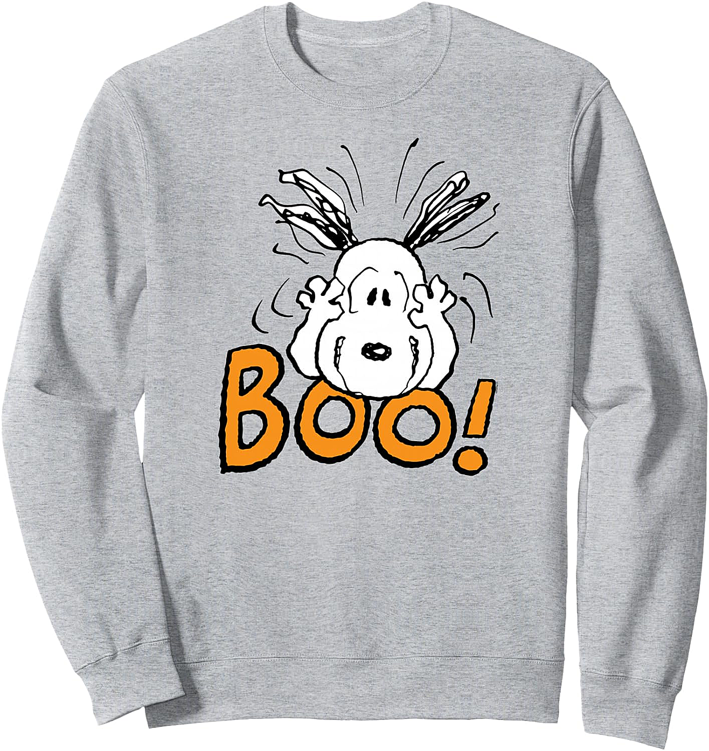 Peanuts Halloween Snoopy Boo Sweatshirt Cozy & Fun
