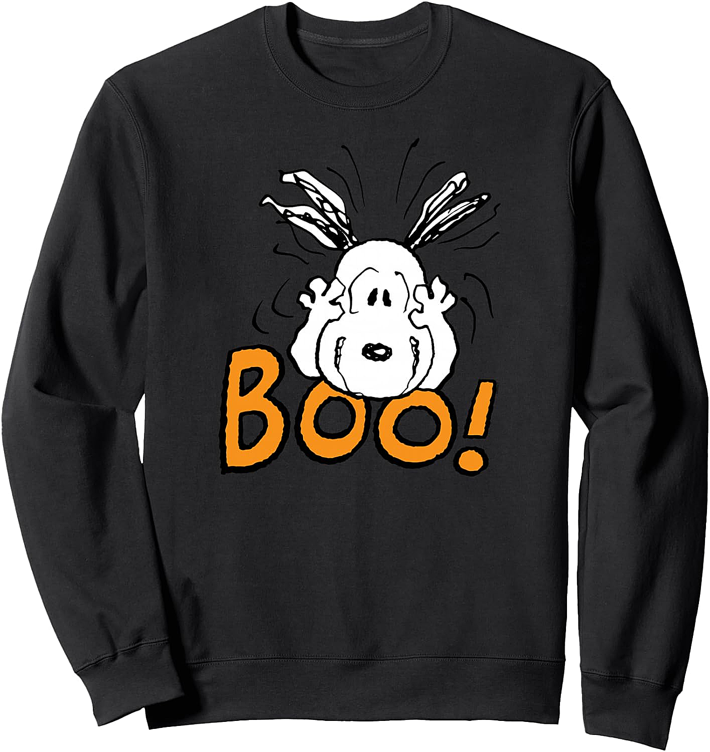 Peanuts Halloween Snoopy Boo Sweatshirt Cozy & Fun