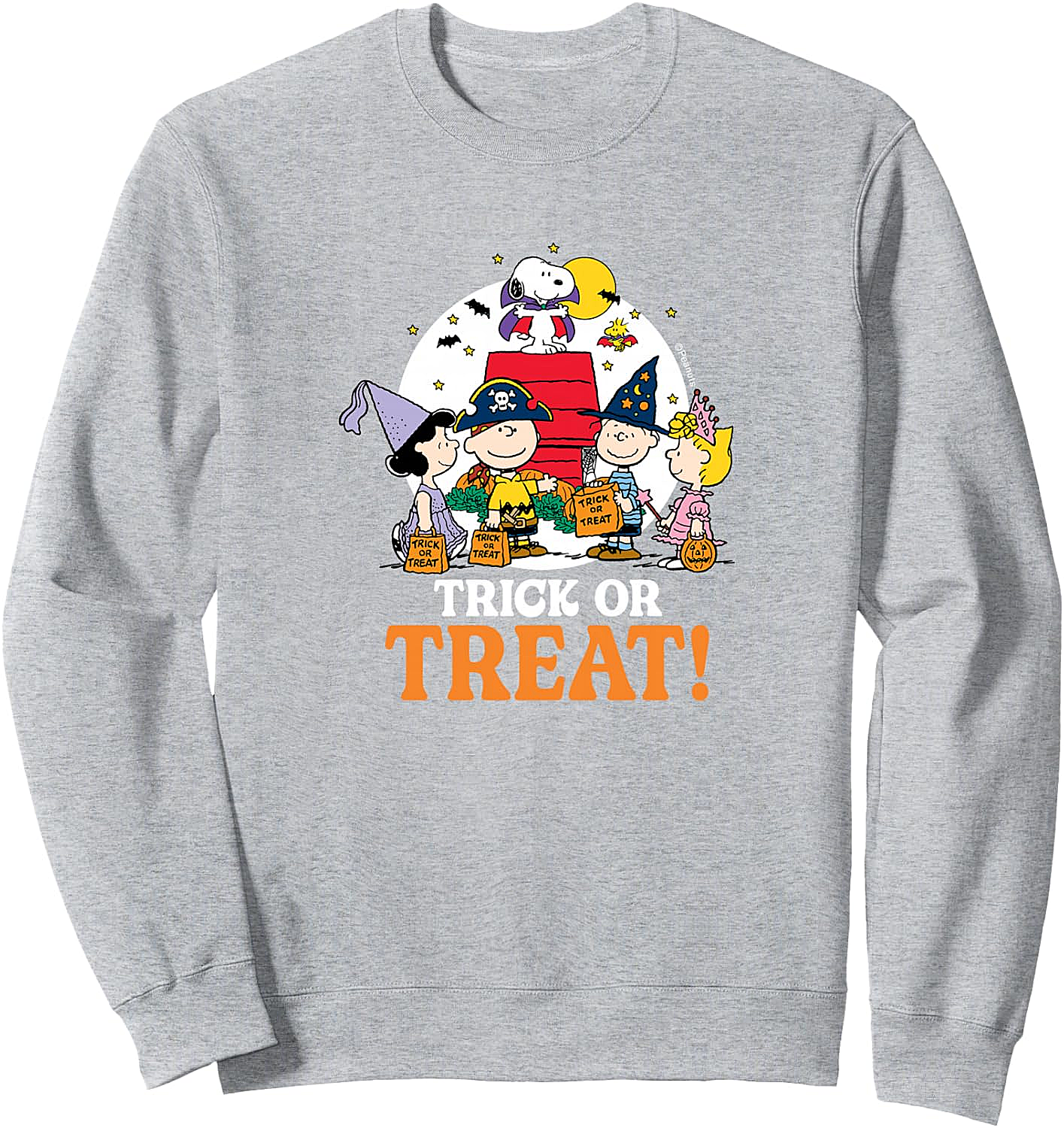  Peanuts Halloween Trick Or Treat Sweatshirt Cozy Fun
