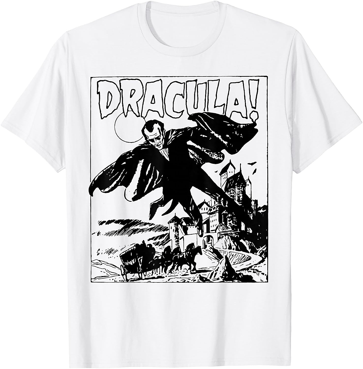Dracula T-Shirt | Vintage Horror Movie Graphic Tee