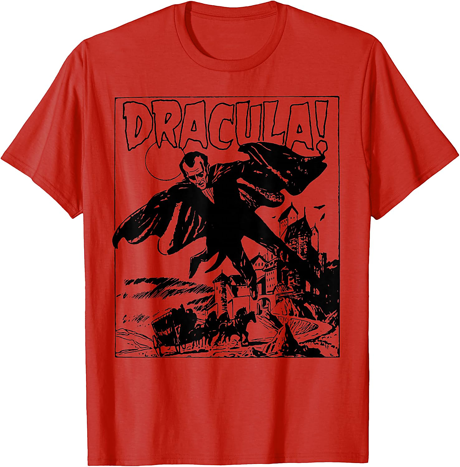 Dracula T-Shirt | Vintage Horror Movie Graphic Tee