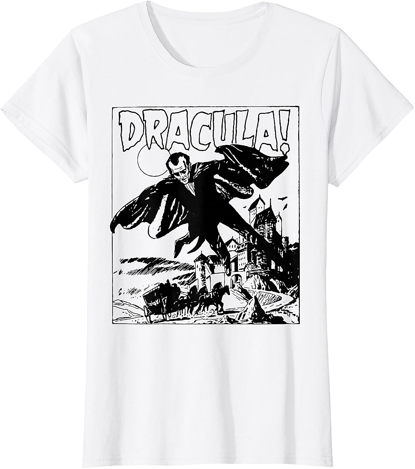 Dracula T-Shirt | Vintage Horror Movie Graphic Tee