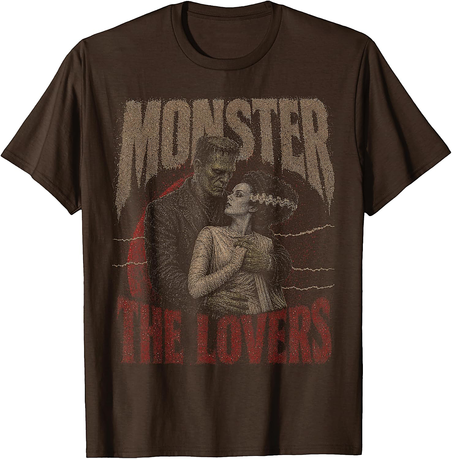 Frankenstein Monster and Wife Shirt | Horror Couple Tee