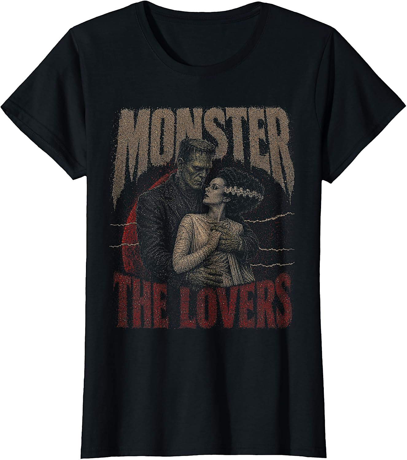 Frankenstein Monster and Wife Shirt | Horror Couple Tee