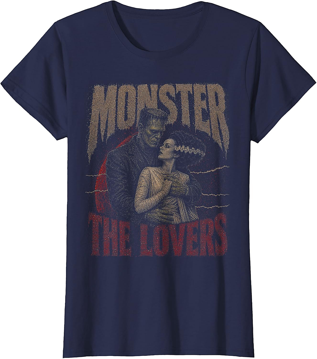 Frankenstein Monster and Wife Shirt | Horror Couple Tee