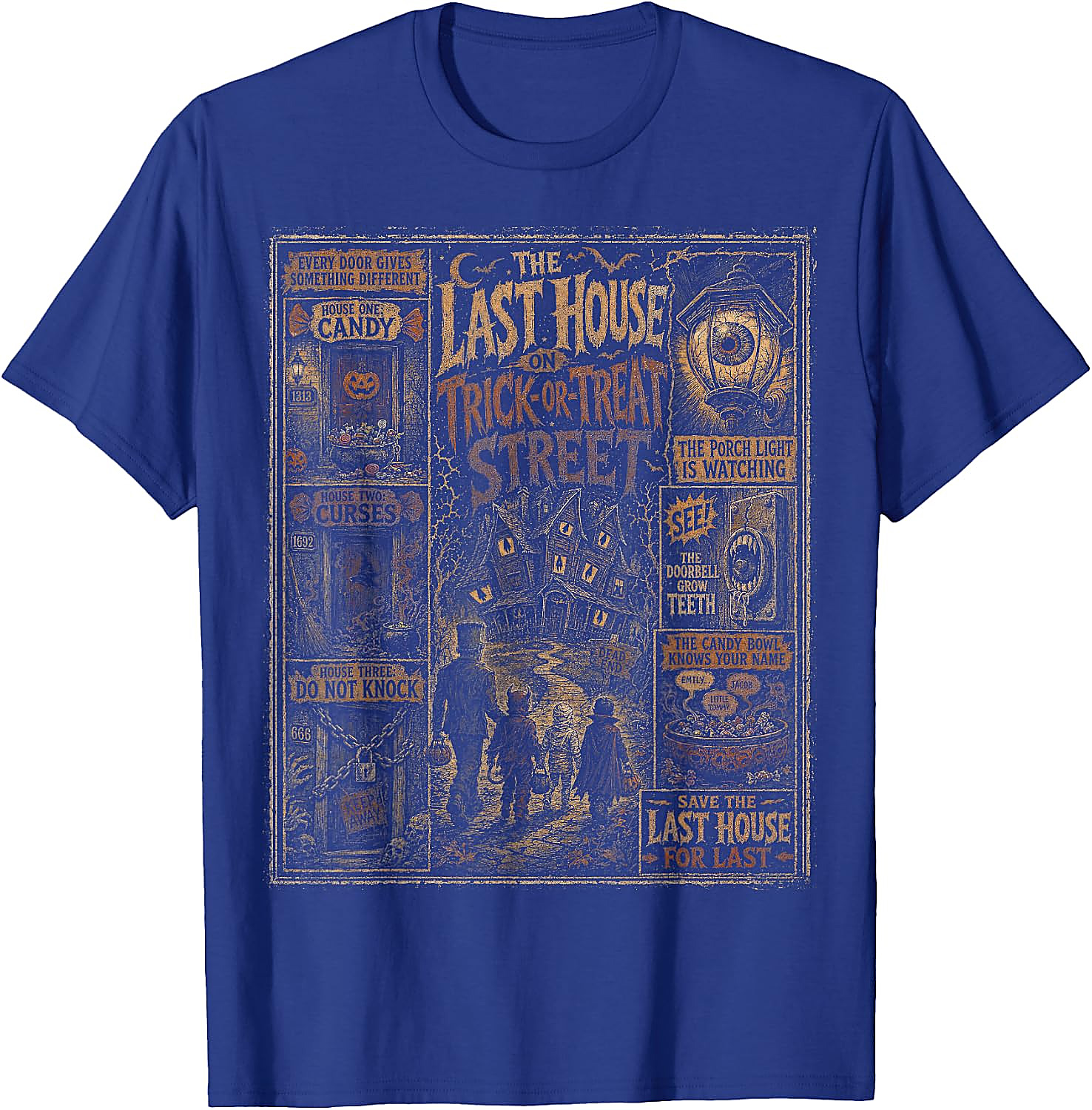 Vintage Halloween Poster Shirt | Spooky Trick or Treat Tee
