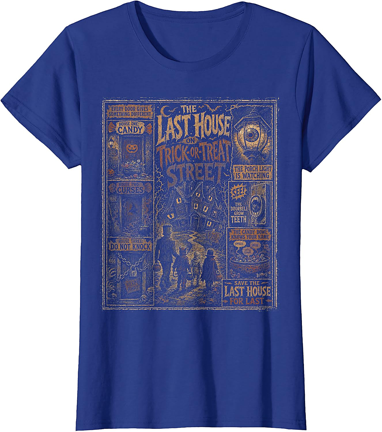 Vintage Halloween Poster Shirt | Spooky Trick or Treat Tee